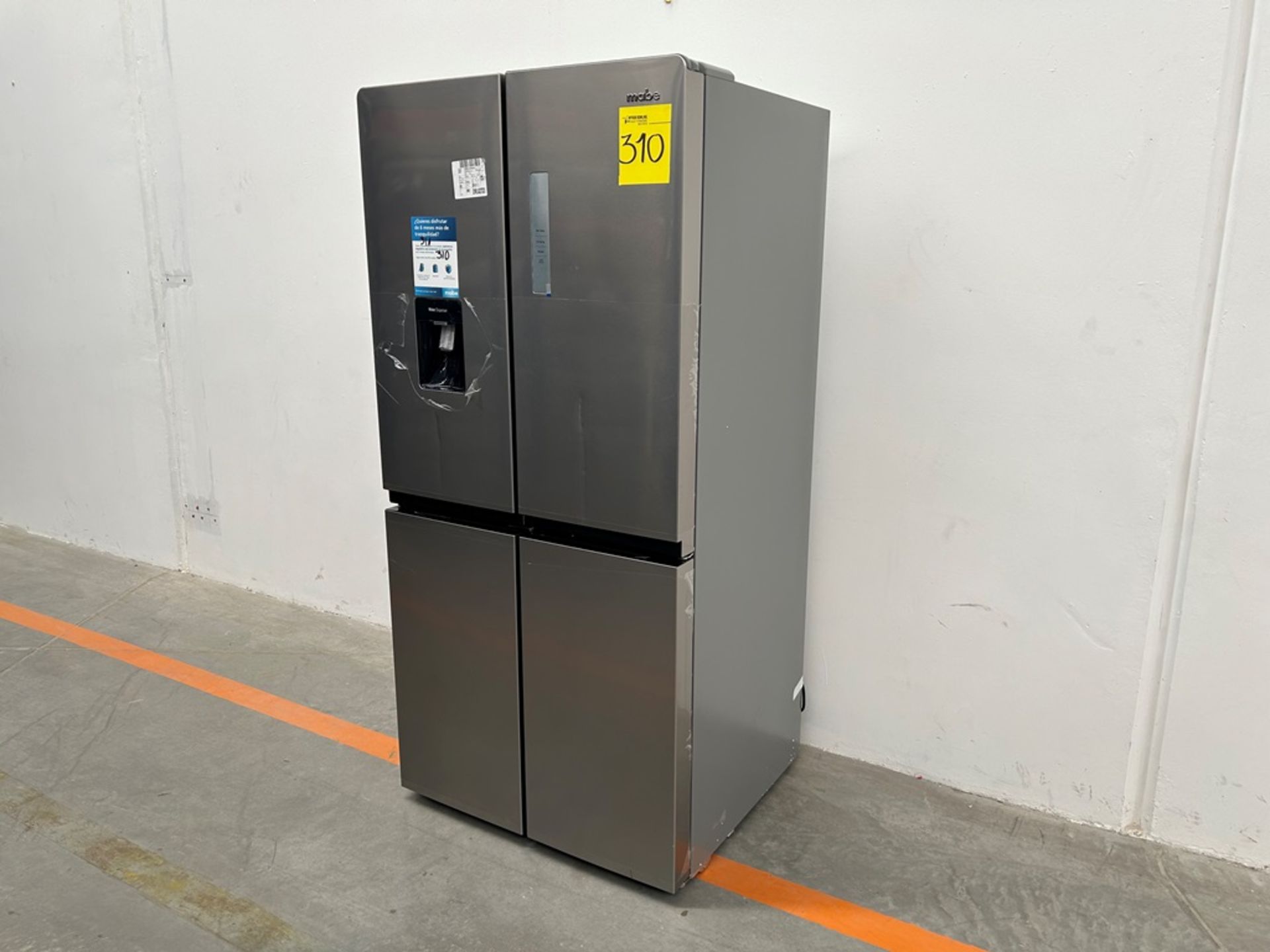 Refrigerador con dispensador de Agua Marca MABE, Modelo MTM482SENSSS0, Serie MA0225, Color GRIS (Eq - Image 2 of 11