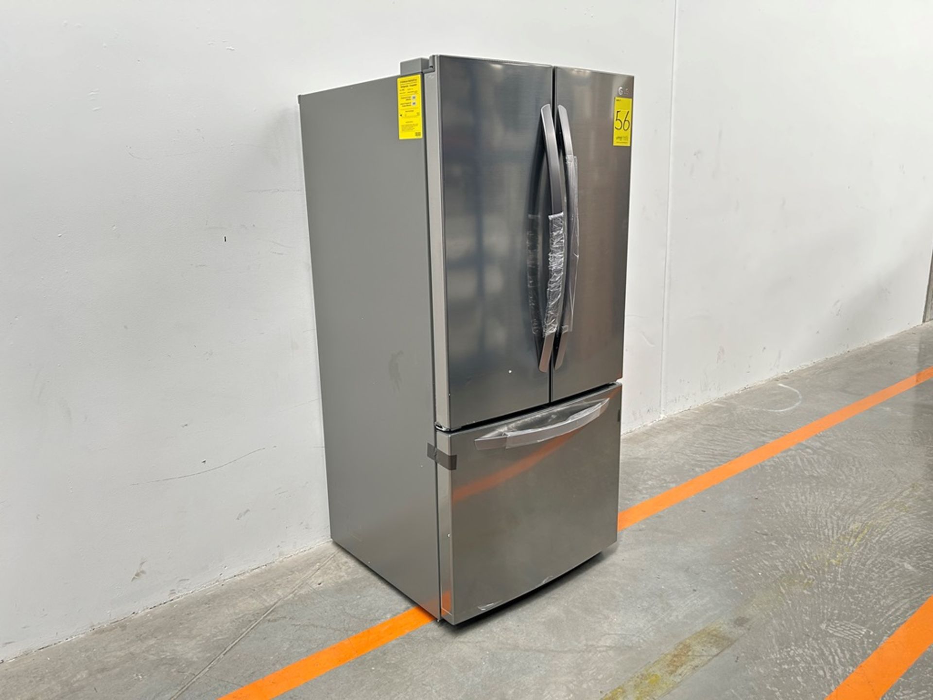 (NUEVO) Refrigerador Marca LG, Modelo GM65BGSK, Serie 25845, Color GRIS - Image 3 of 11