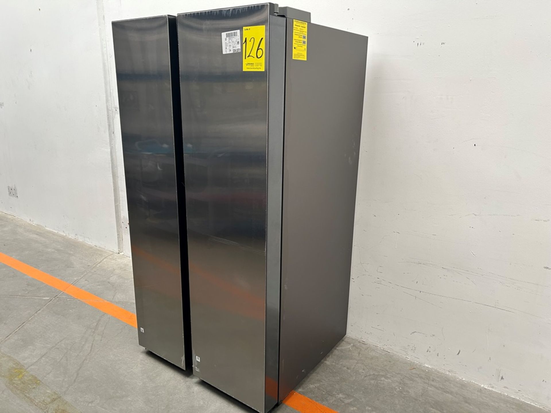 (NUEVO) Refrigerador Marca SAMSUNG, Modelo RS28CB70NAQL, Serie 100583, Color GRIS - Image 3 of 10