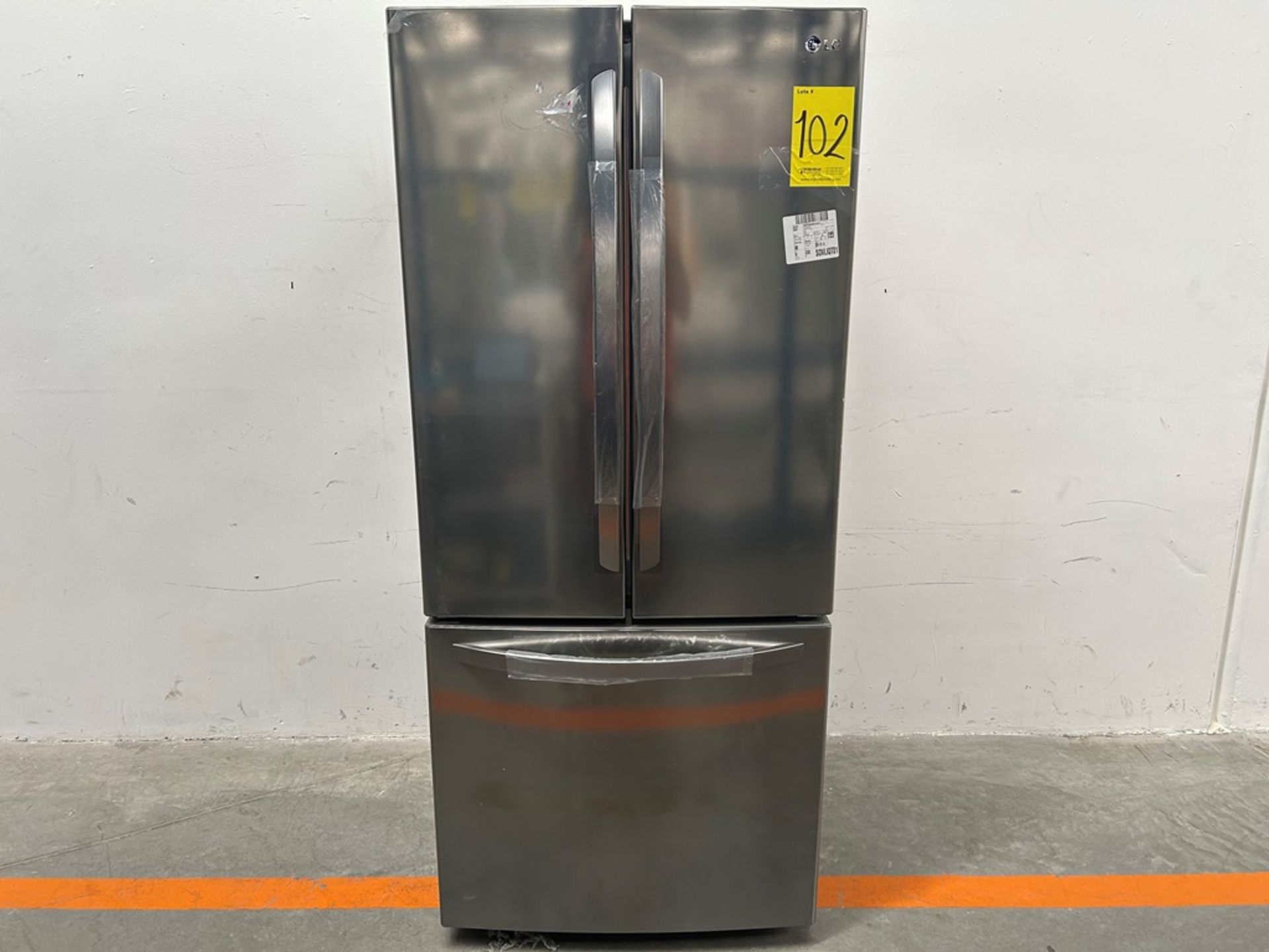 (NUEVO) Refrigerador Marca LG, Modelo GM22BIP, Serie 2D294, Color GRIS