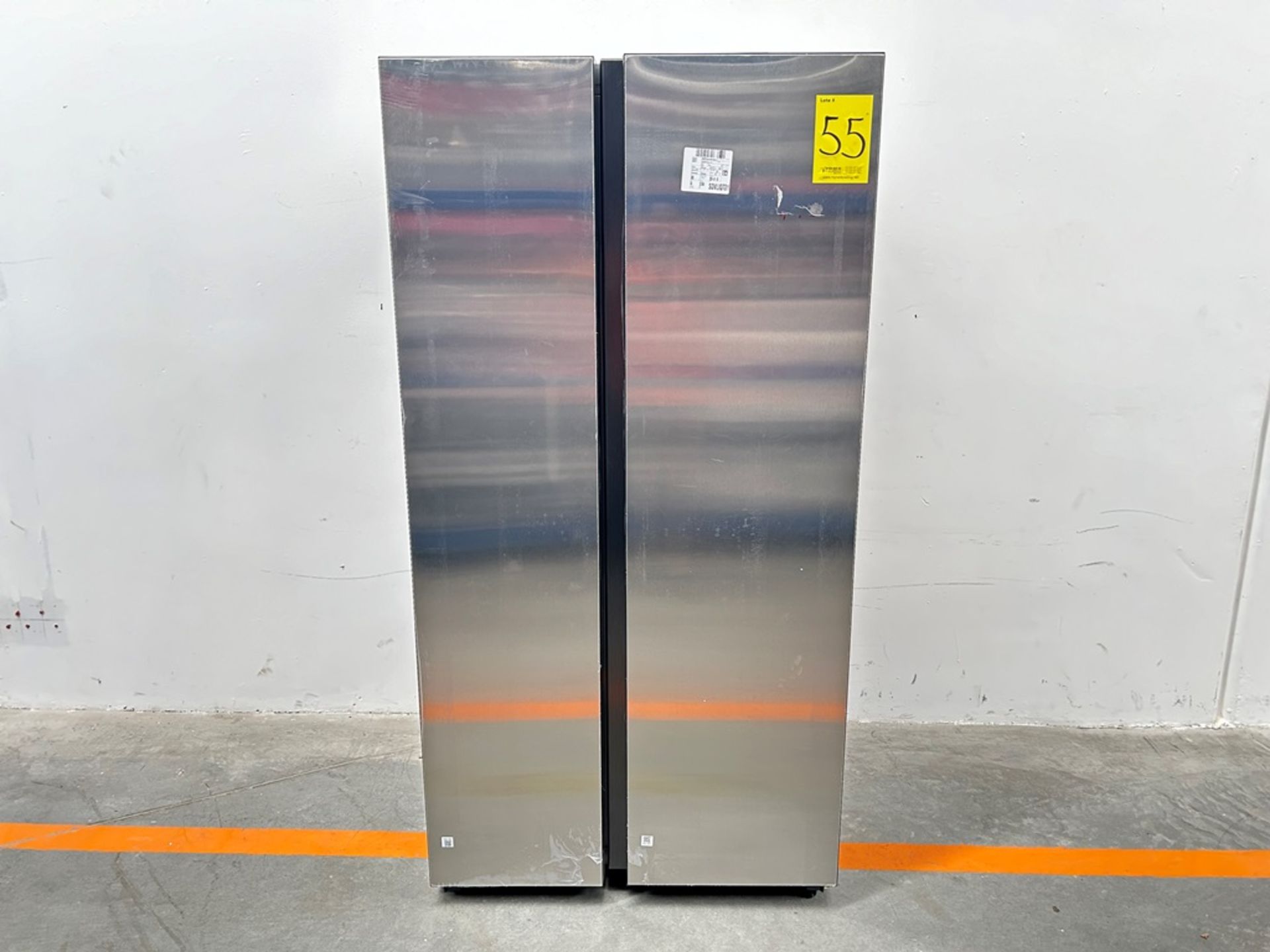 (NUEVO) Refrigerador Marca SAMSUNG, Modelo RS28CB70NAQL, Serie 1186A, Color GRIS