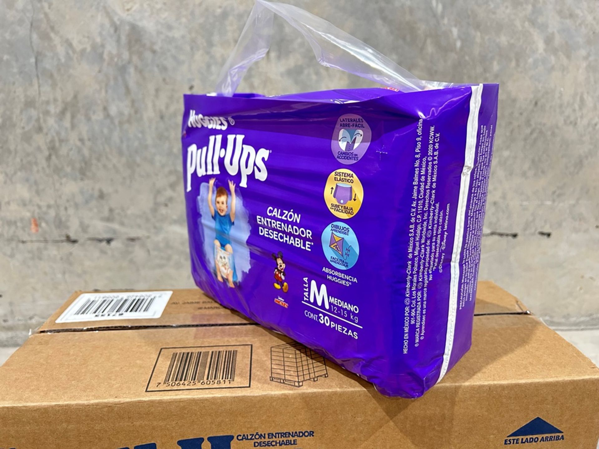 92 paquetes de Calzones entrenadores, Pull ups, Marca Huggies para Niño talla M (23 Cajas/ 4 paquet - Image 4 of 10