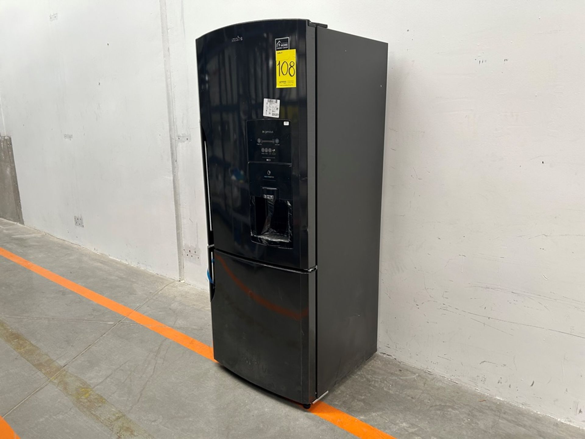 (NUEVO) Refrigerador con dispensador de agua Marca MABE, Modelo RMB520IJMRPB, Serie 14142, Color NE - Image 3 of 11