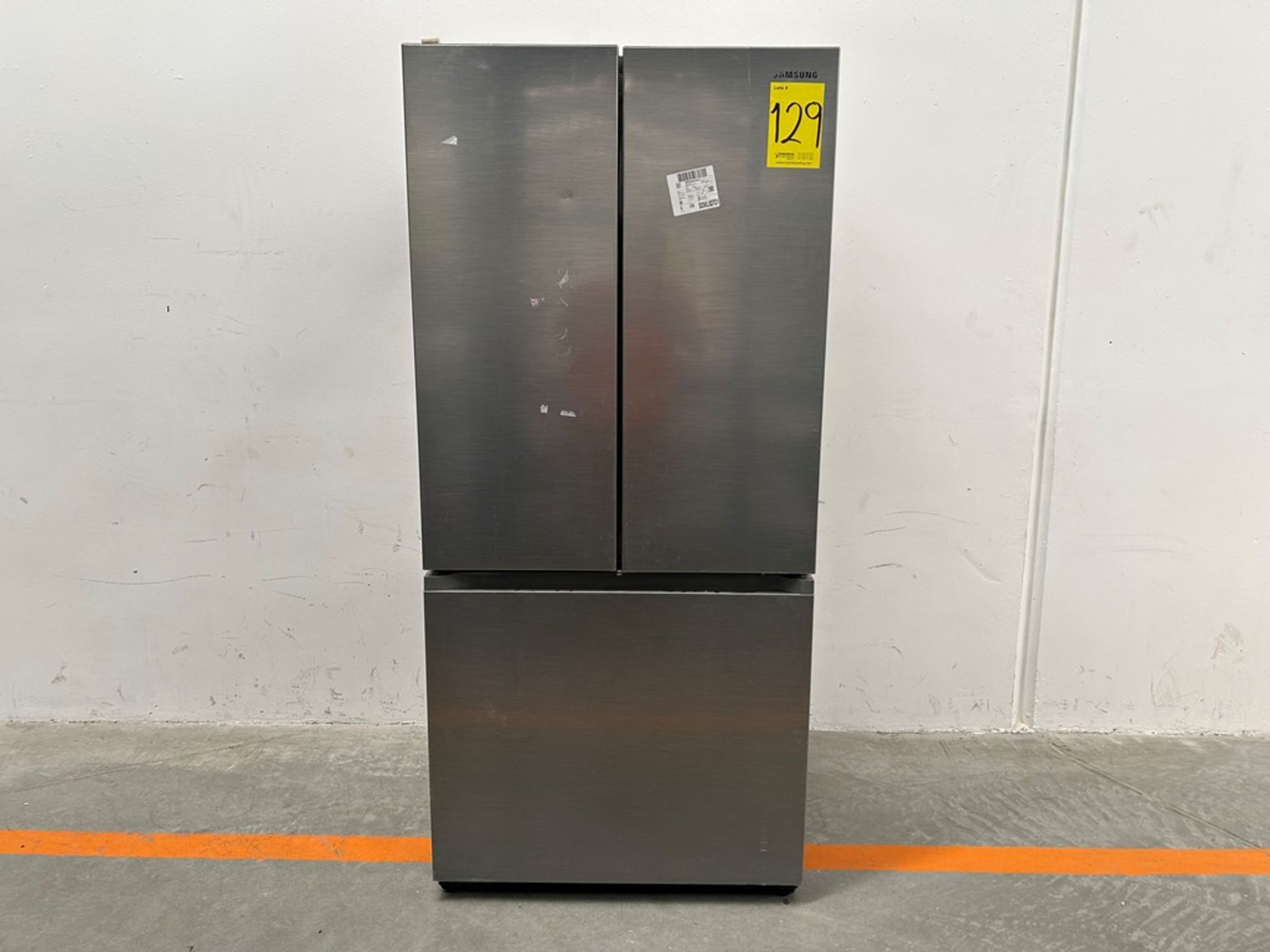 (NUEVO) Refrigerador Marca SAMSUNG, Modelo RF25C5151S9, Serie 100036K, Color GRIS