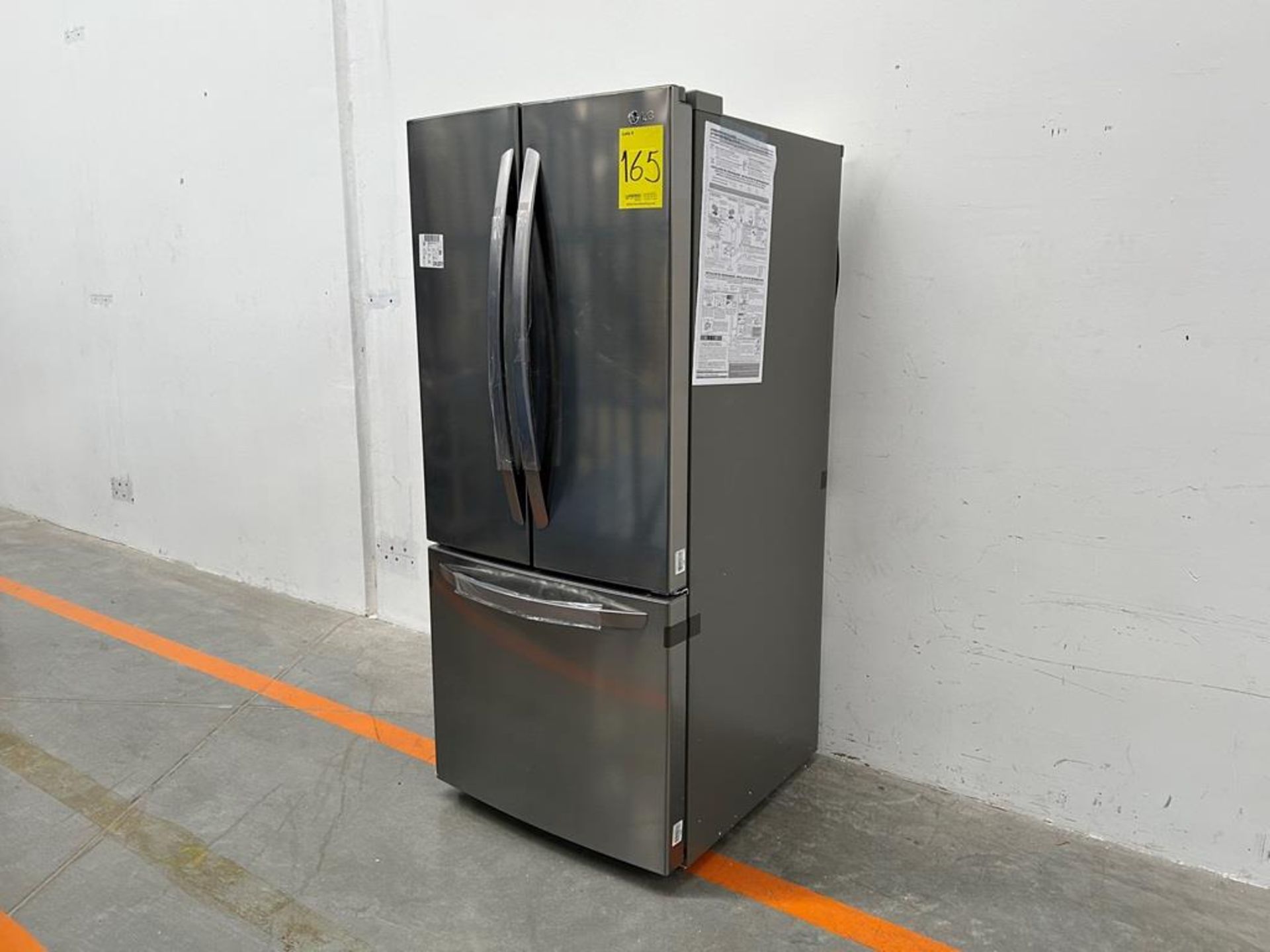 (NUEVO) Refrigerador Marca LG, Modelo GM22BIP, Serie 2C678, Color GRIS - Image 2 of 11
