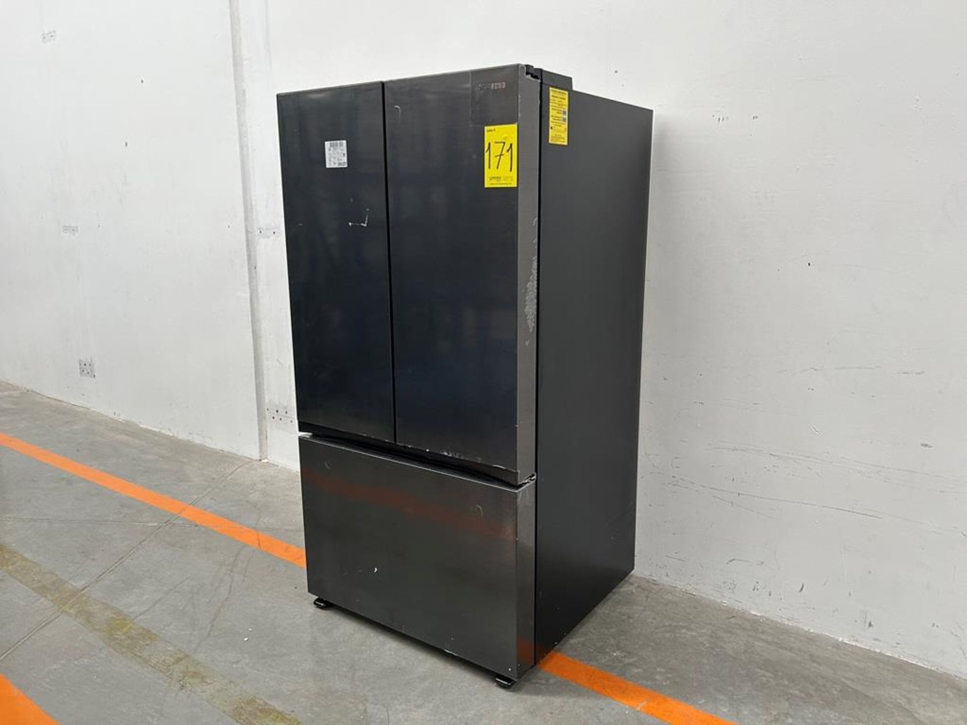 (NUEVO) Refrigerador Marca SAMSUNG, Modelo RF32CG5L10B1, Serie 00151F, Color GRIS - Image 3 of 11