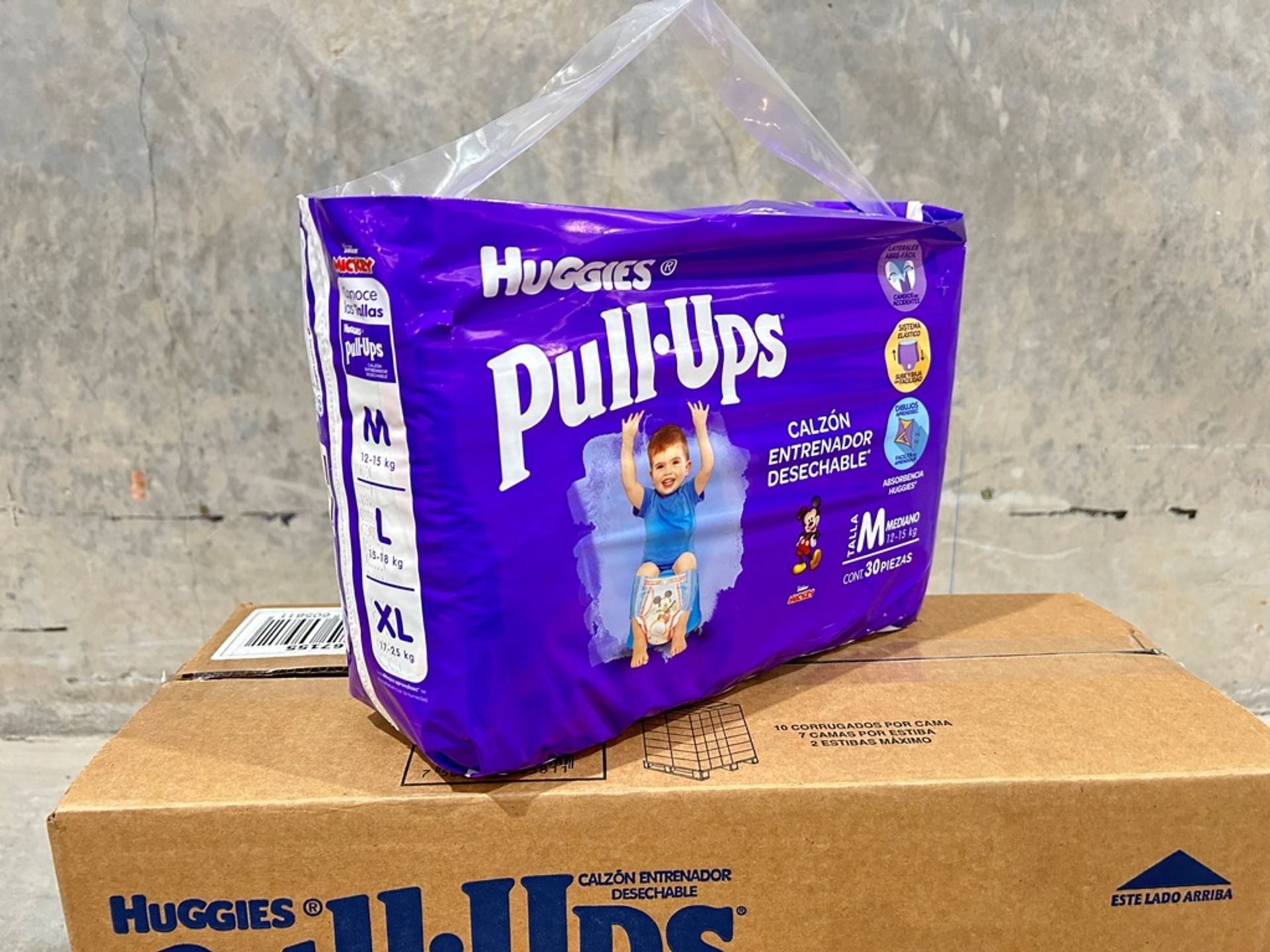 92 paquetes de Calzones entrenadores, Pull ups, Marca Huggies para Niño talla M (23 Cajas/ 4 paquet - Image 5 of 10