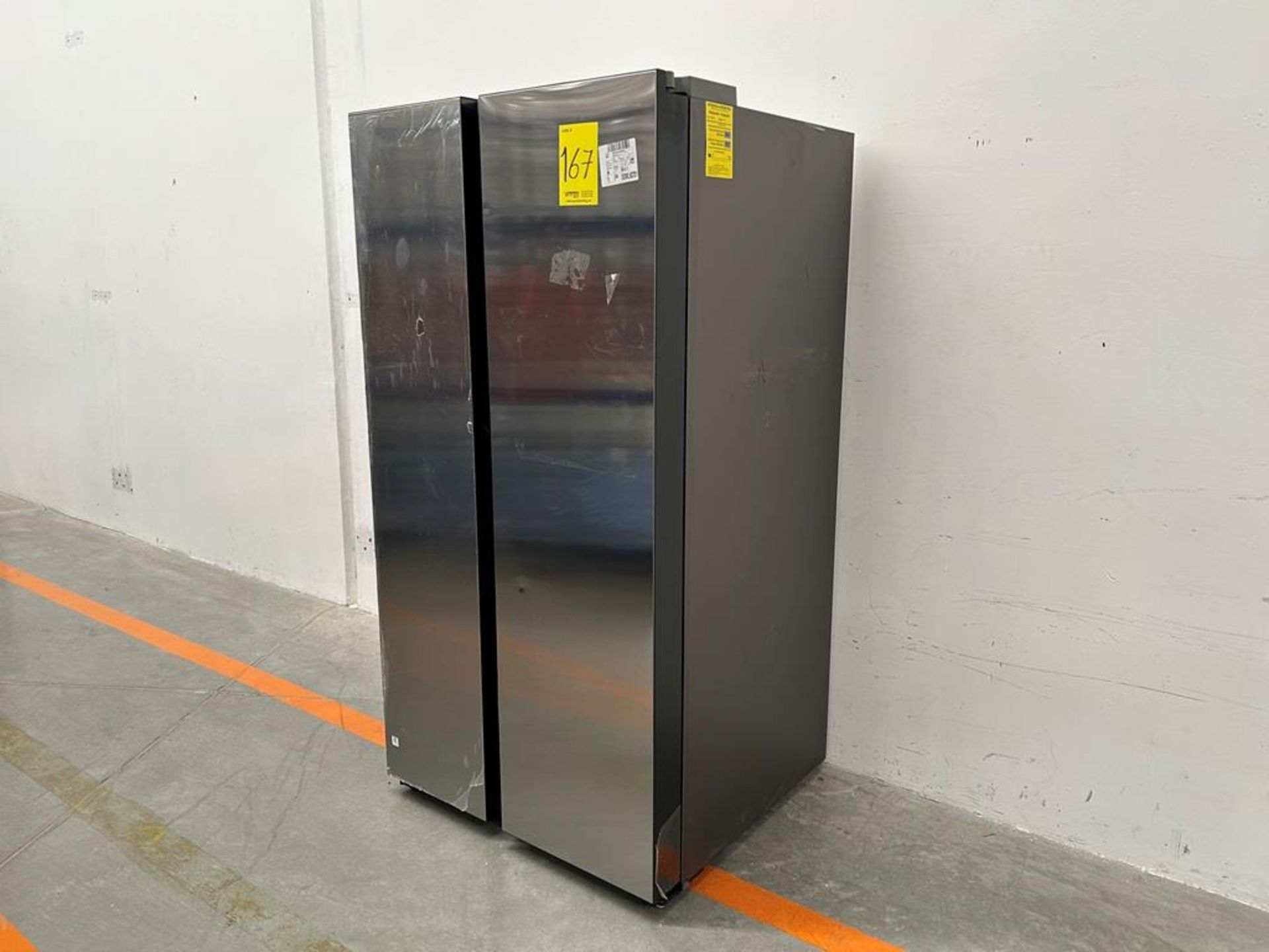 (NUEVO) Refrigerador Marca SAMSUNG, Modelo RS28CB70NAQL, Serie 1057T, Color GRIS (ligeros golpes fr - Image 2 of 9