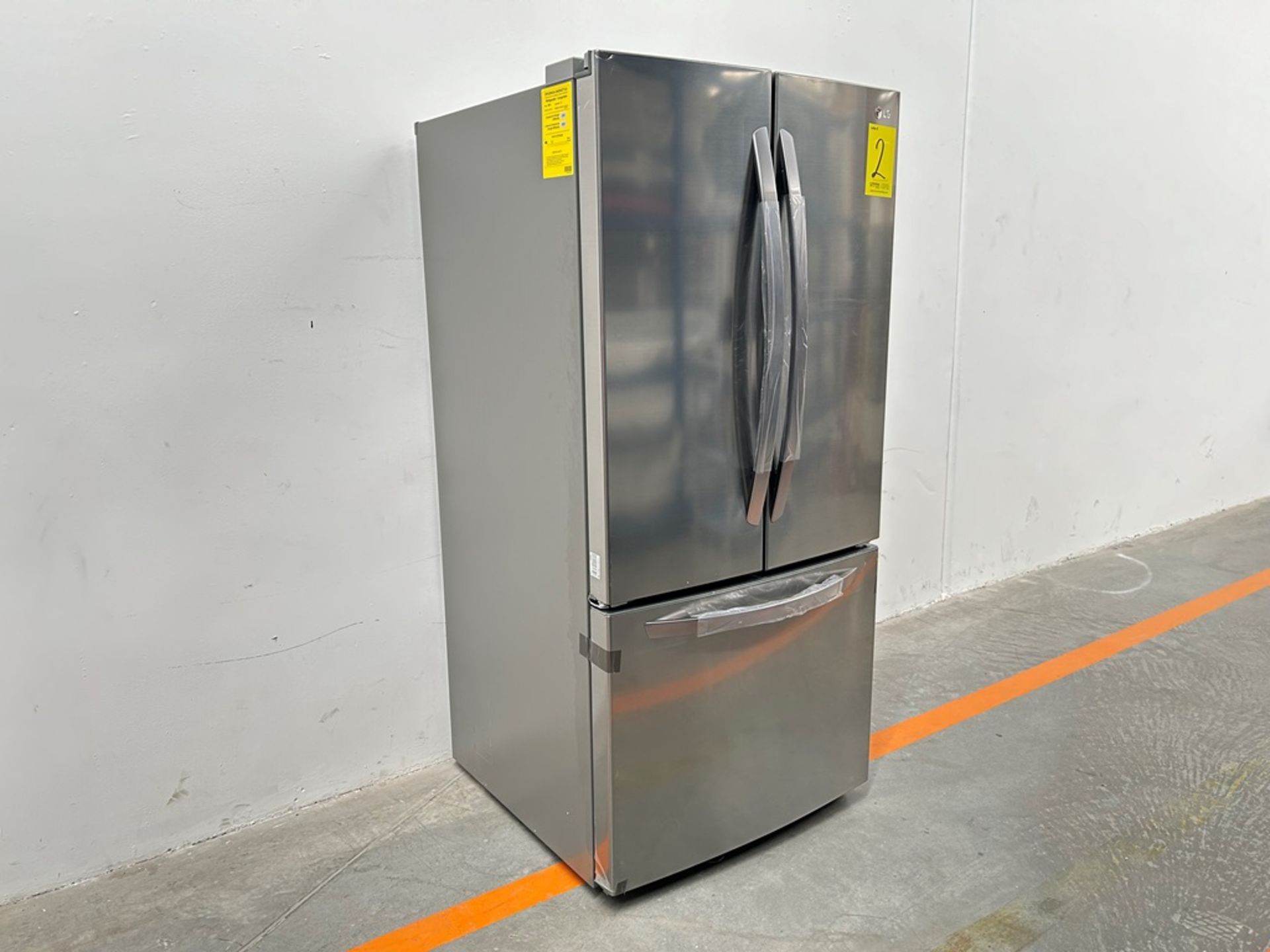 (NUEVO) Refrigerador Marca LG, Modelo GM65BGSK, Serie Z30098, Color GRIS - Image 3 of 11
