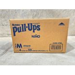 92 paquetes de Calzones entrenadores, Pull ups, Marca Huggies para Niño talla M (23 Cajas/ 4 paquet