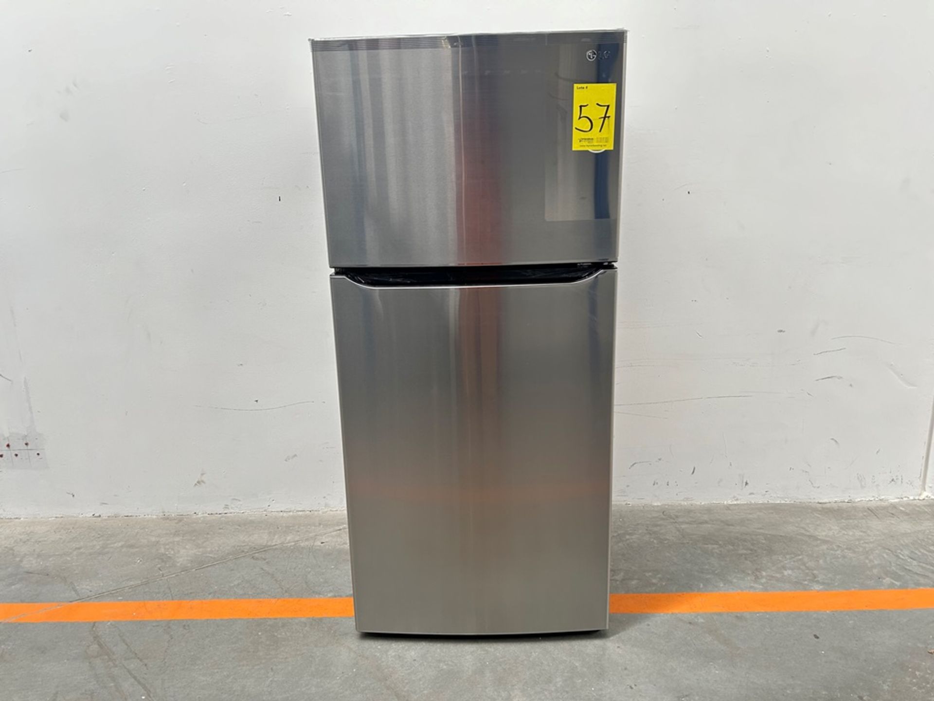 (NUEVO) Refrigerador Marca LG, Modelo LT57BPSX, Serie 2D689, Color GRIS