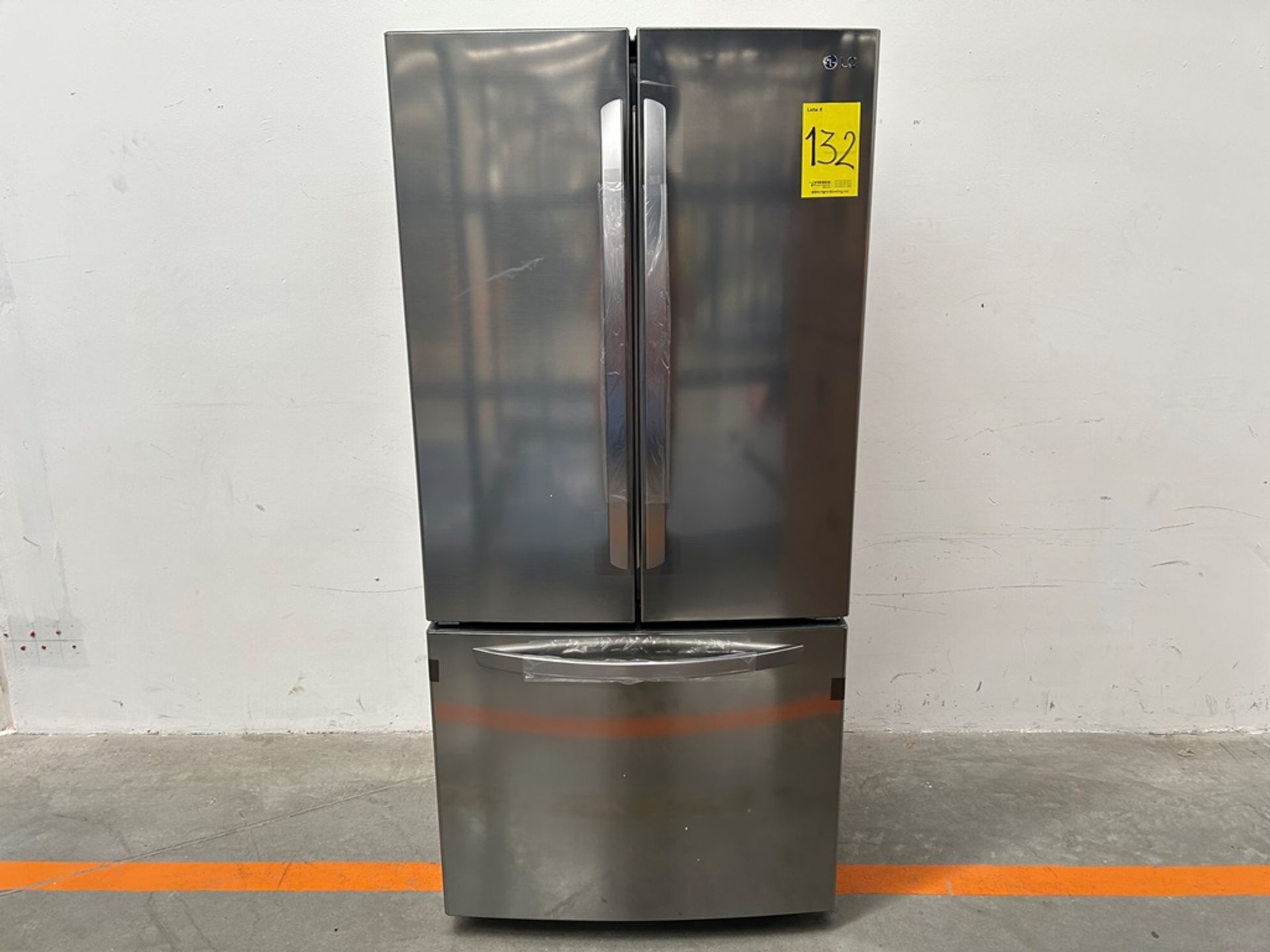 (NUEVO) Refrigerador Marca LG, Modelo GM65BGSK, Serie 25919, Color GRIS