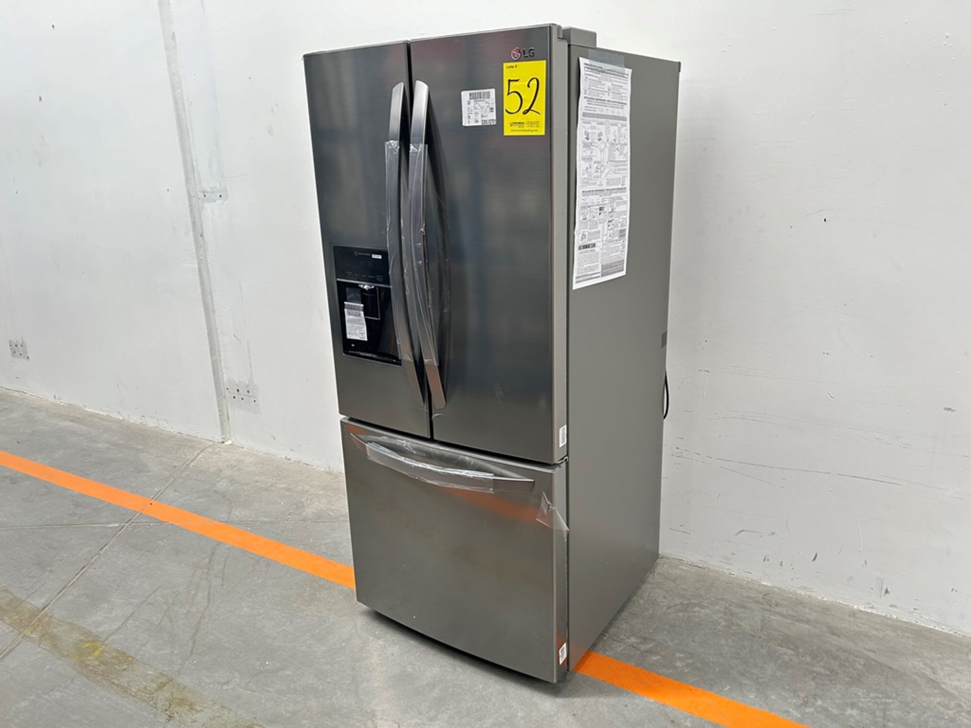 (NUEVO) Refrigerador con dispensador de agua Marca LG, Modelo GM22SGPK, Serie 28061, Color GRIS - Bild 2 aus 11