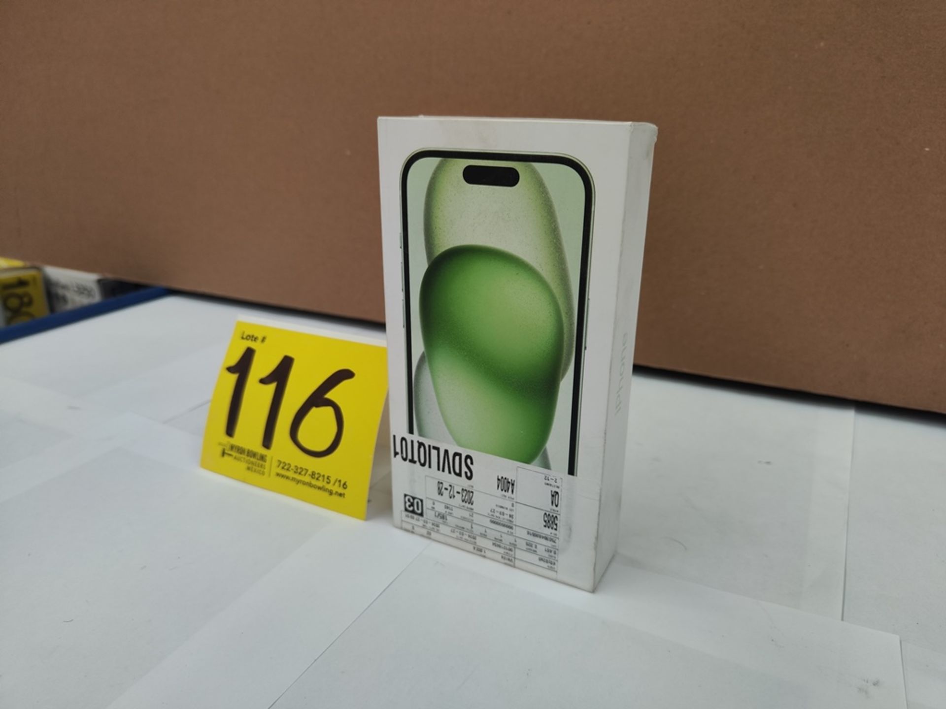 (NUEVO) Celular Marca APPLE, Modelo iPhone 15, Serie L91CXC47H6, con capacidad de 128 GB, Color VER - Image 2 of 7