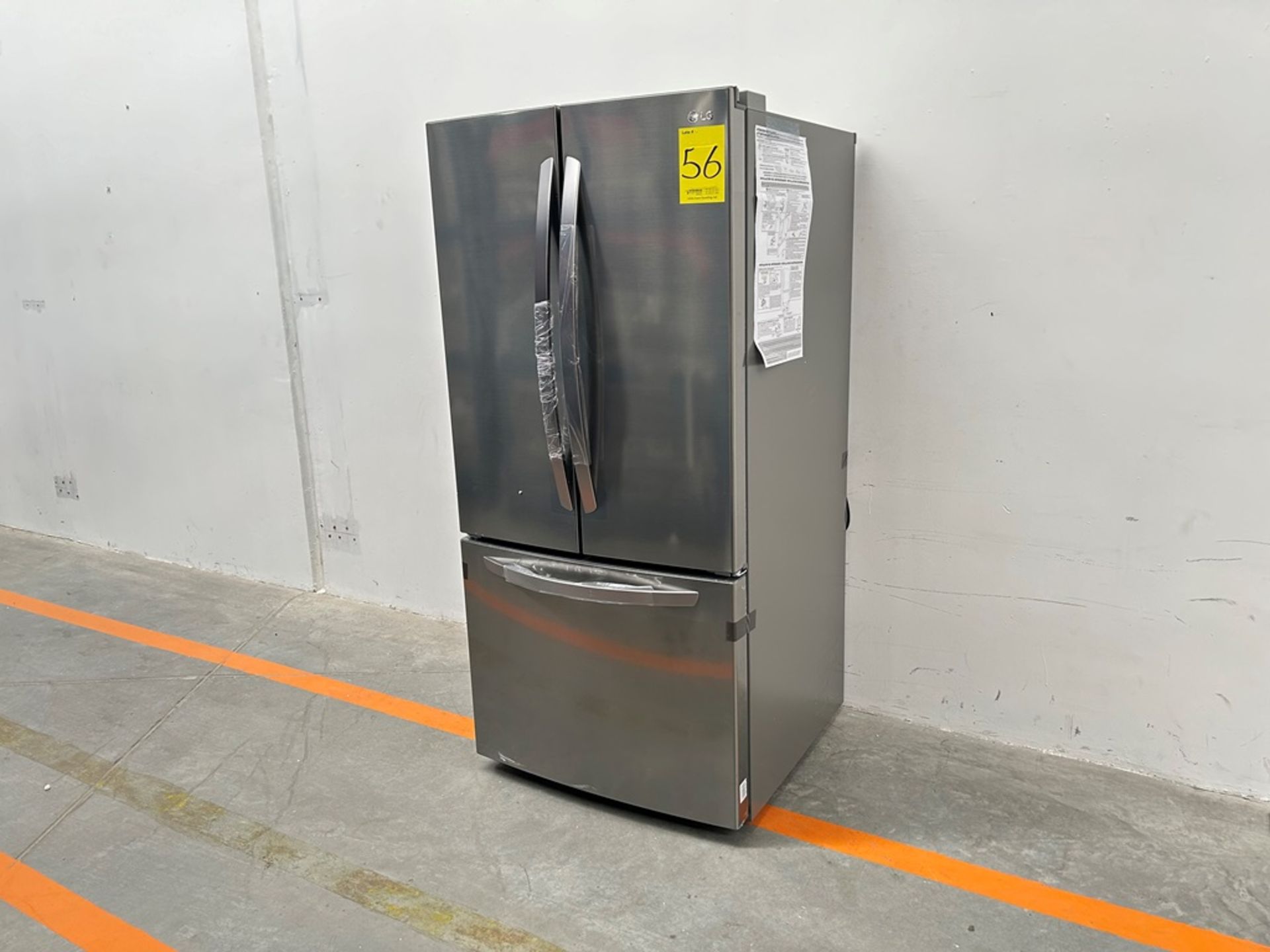 (NUEVO) Refrigerador Marca LG, Modelo GM65BGSK, Serie 25845, Color GRIS - Image 2 of 11