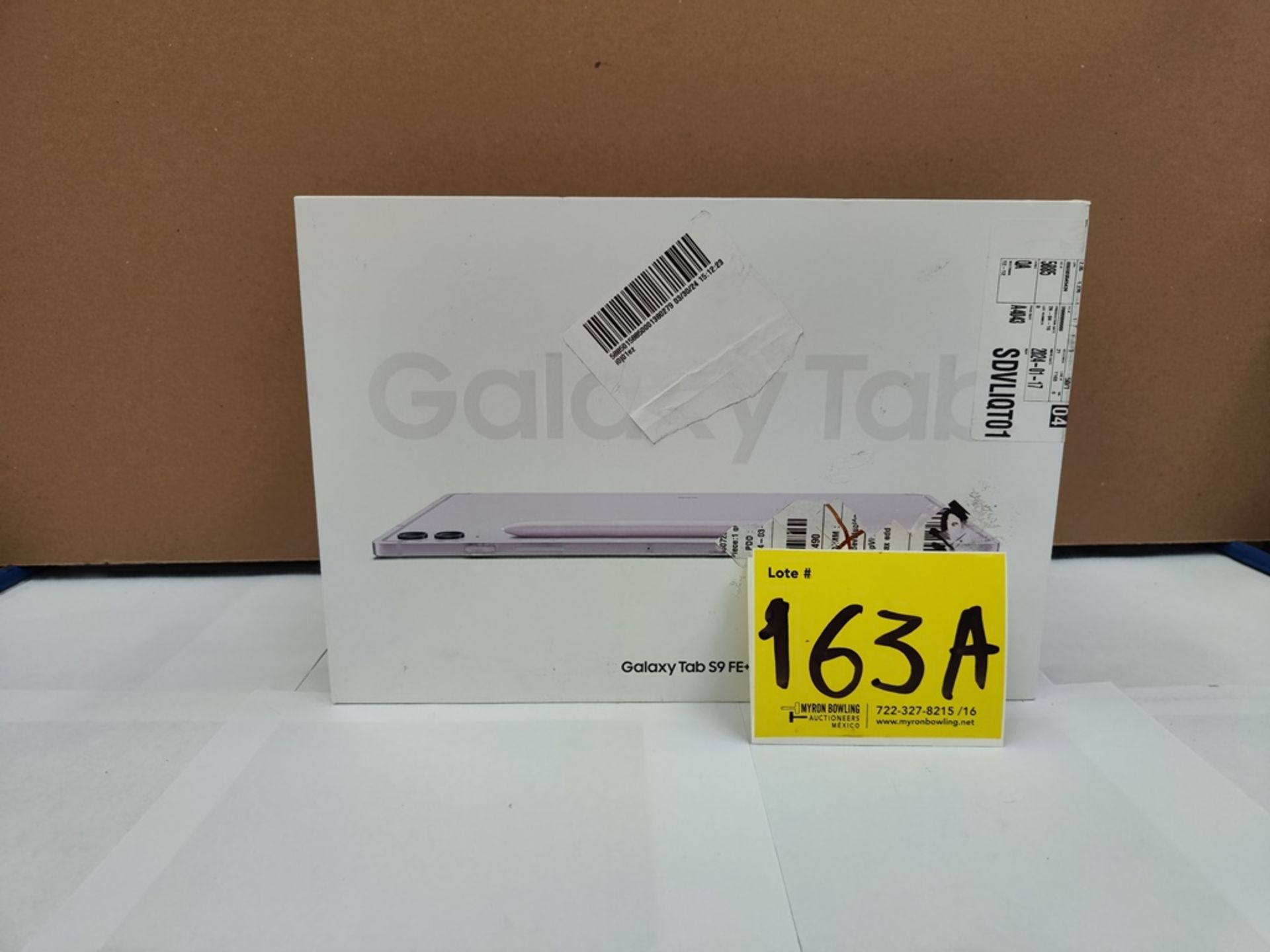 (NUEVO) Galaxy TAB S9 FE, Serie R52X300AX8E, Color LILA, 128 GB De Almacenamiento + 8GB RAM