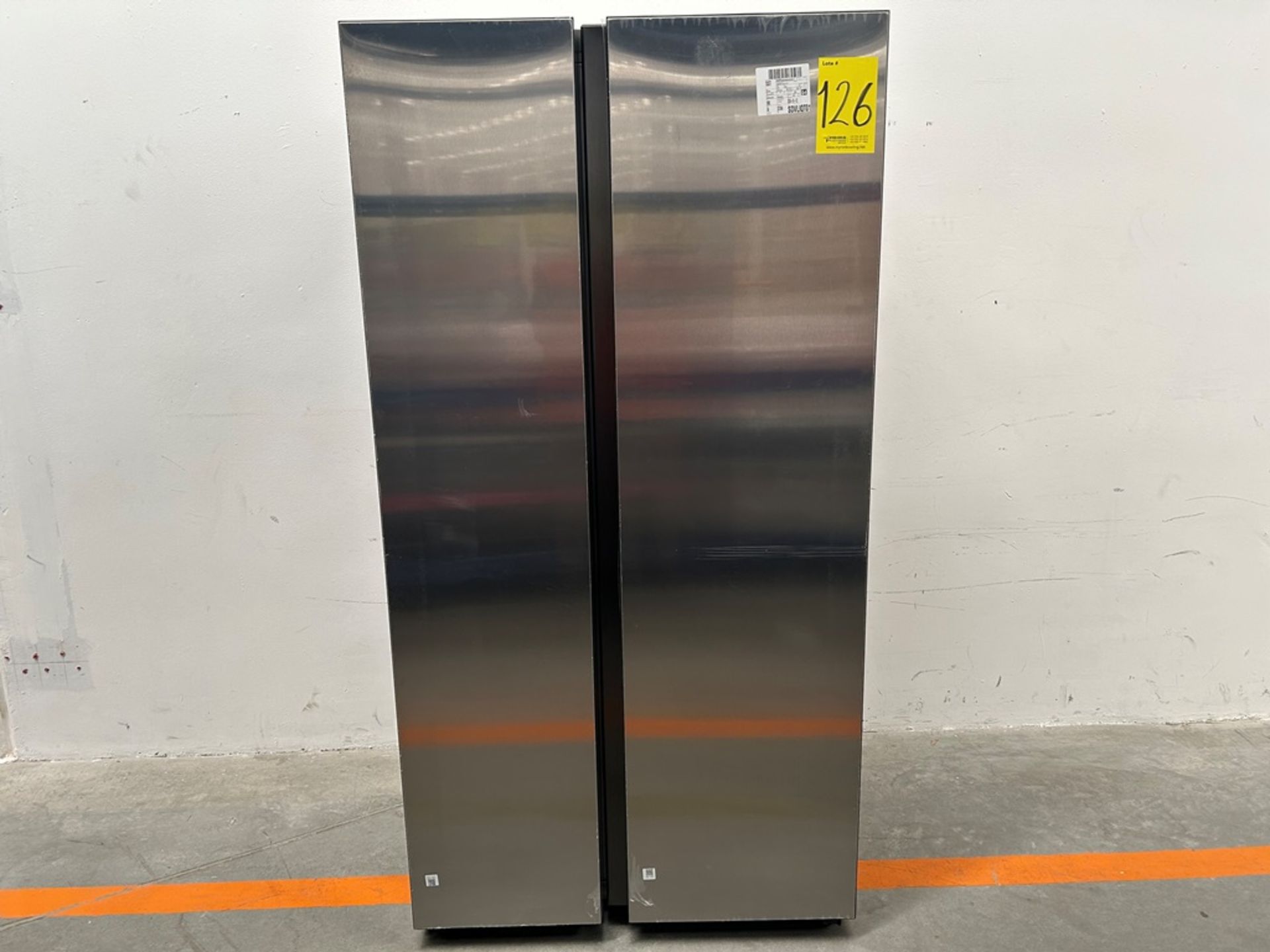 (NUEVO) Refrigerador Marca SAMSUNG, Modelo RS28CB70NAQL, Serie 100583, Color GRIS