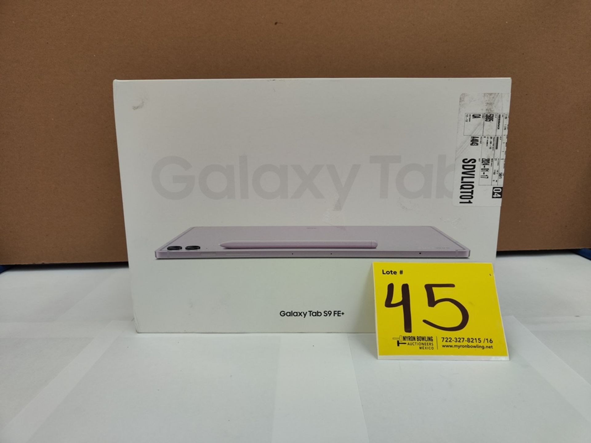 (NUEVO) Galaxy TAB S9 FE, Serie R52X3081B4F, Color LILA, 128 GB De Almacenamiento + 8GB RAM