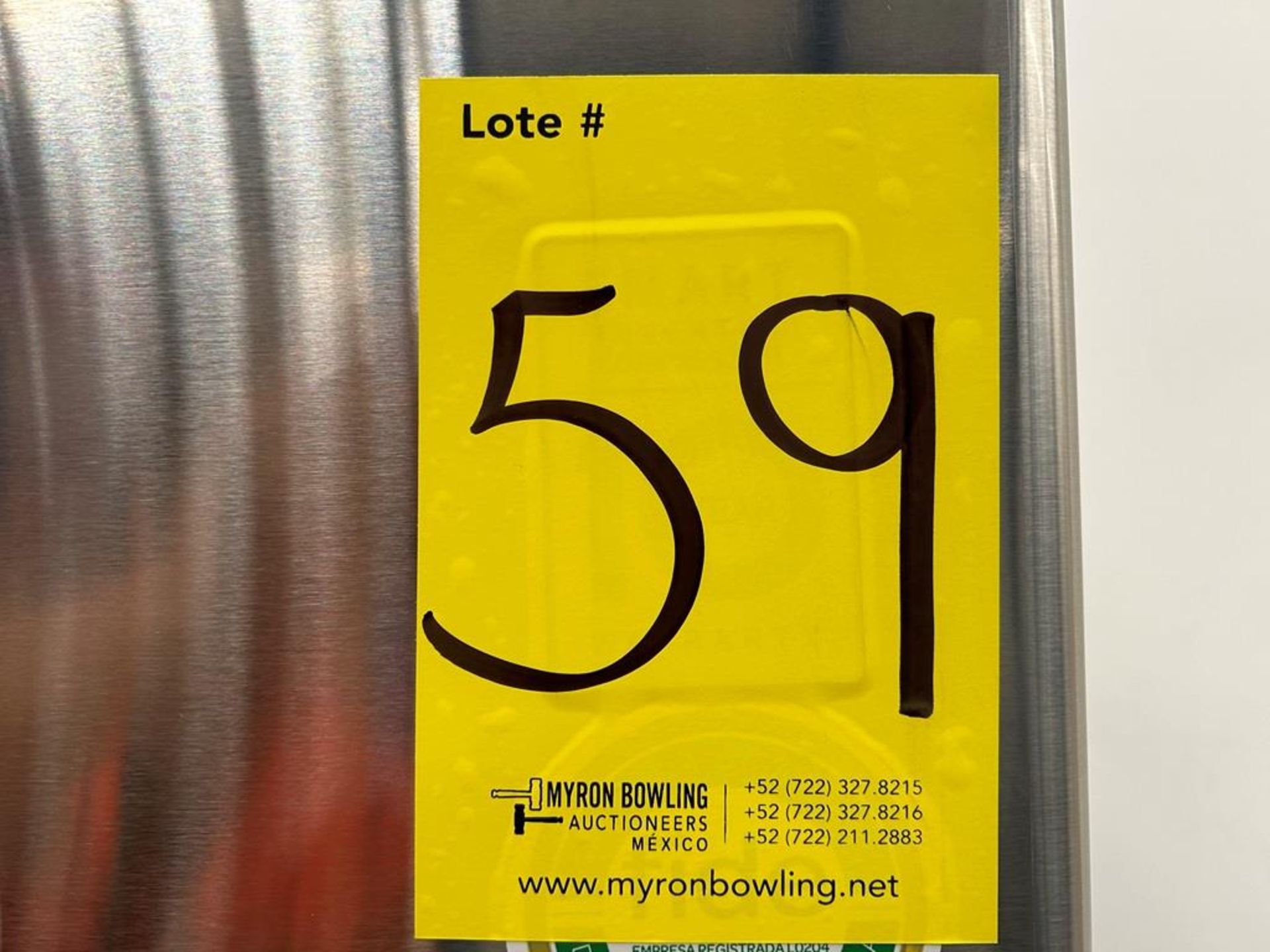(NUEVO) Refrigerador Marca LG, Modelo LT57BPSX, Serie 1U863, Color GRIS - Image 11 of 11