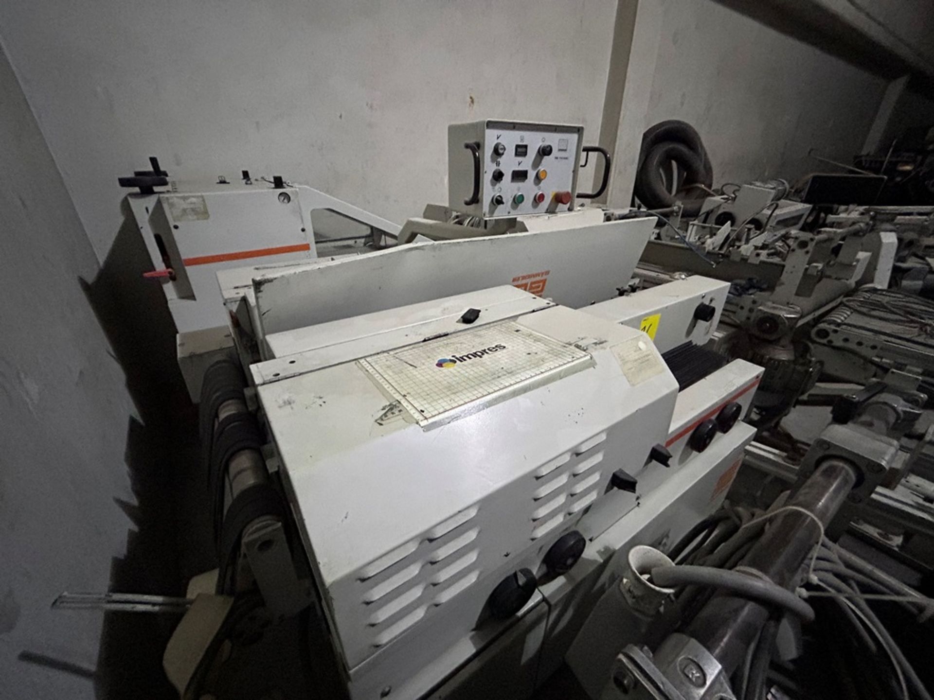 GAMMERLER TRIMER sheet refining system, Model RS 114/530, Serial No. SS, Year 2000, 220/440V, Cutti - Image 8 of 15