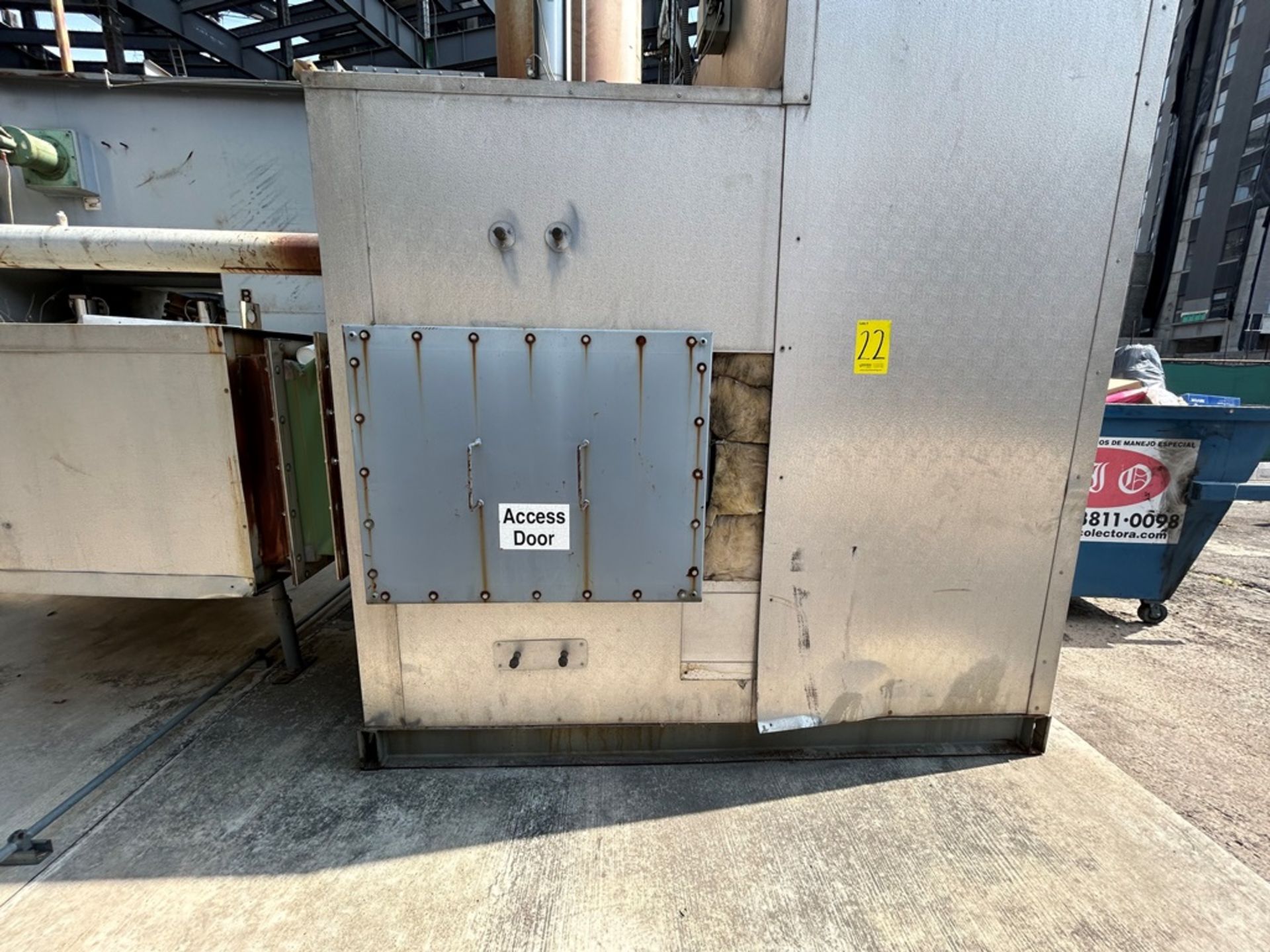 CMM Gas Afterburner Furnace, Model ND, Serial No. RTO-10000-M95, Year ND, 440V, Gas fired with 30” - Image 11 of 16