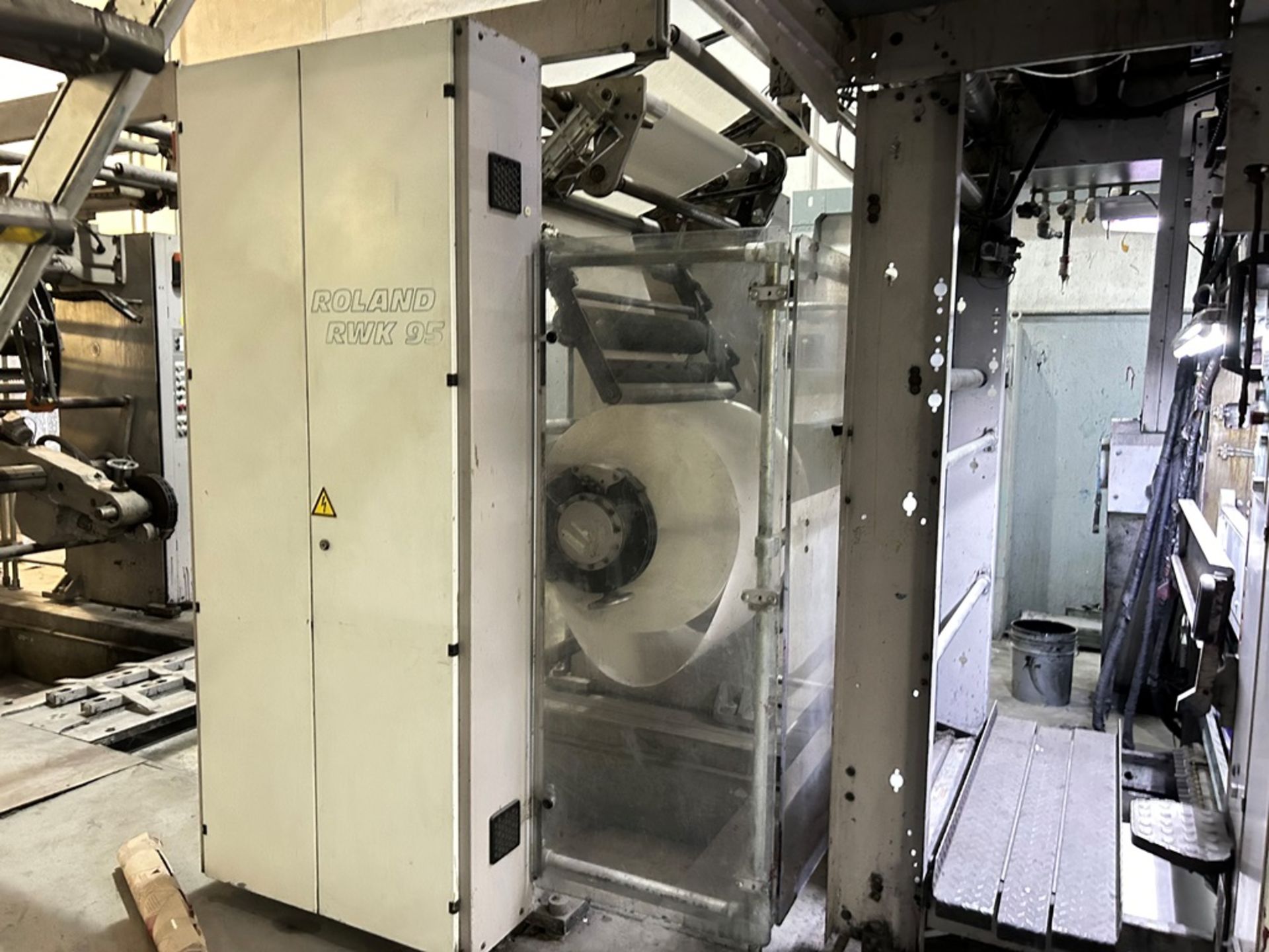 MAN ROLAND rotary printing machine, Model UNISET 60, Serial No. 11191, Year 2000, 400V, consisting - Image 35 of 37