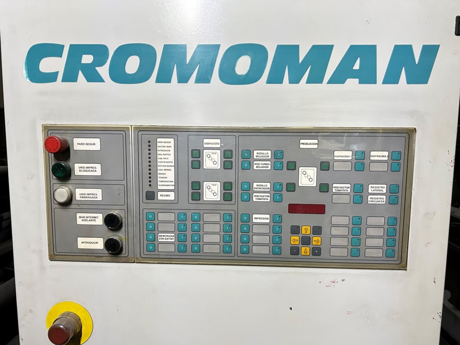 MAN ROLAND rotary printing machine, Model CROMOMAN 45, Serial No. 11163, Year 1999, 400V, Composed - Image 26 of 36