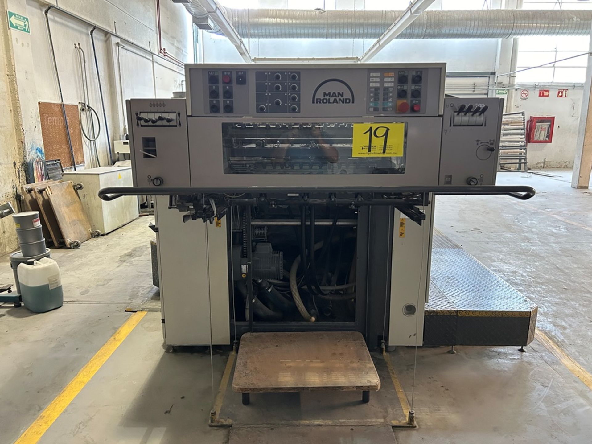MAN ROLAND Printing Machine (Flatbed Press), Model R305 N 5/0 1/4, Serial No. 28605B, Year 2000, 22