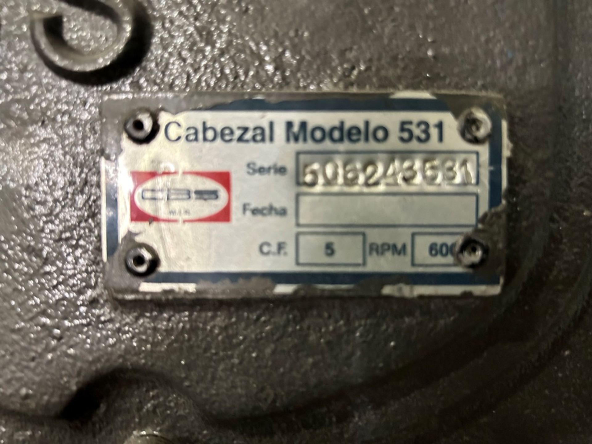 CBS Air Compressor, Model 5120531, Serial No. 506243531, Year 2005, 208-230/460V, 5 hp Weg motor, p - Image 9 of 11