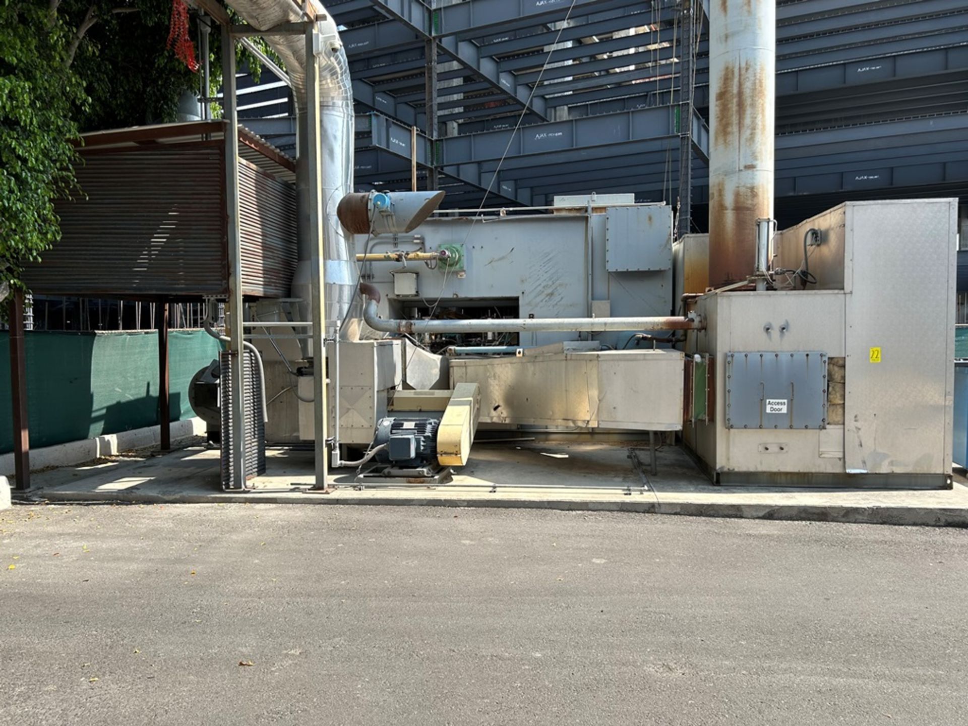 CMM Gas Afterburner Furnace, Model ND, Serial No. RTO-10000-M95, Year ND, 440V, Gas fired with 30” - Image 3 of 16