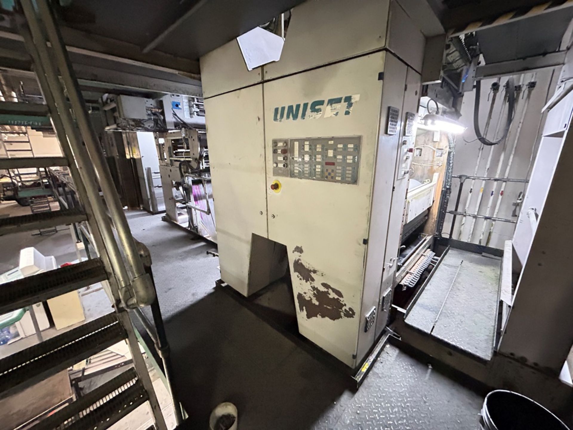 MAN ROLAND rotary printing machine, Model UNISET 60, Serial No. 11191, Year 2000, 400V, consisting - Image 13 of 37