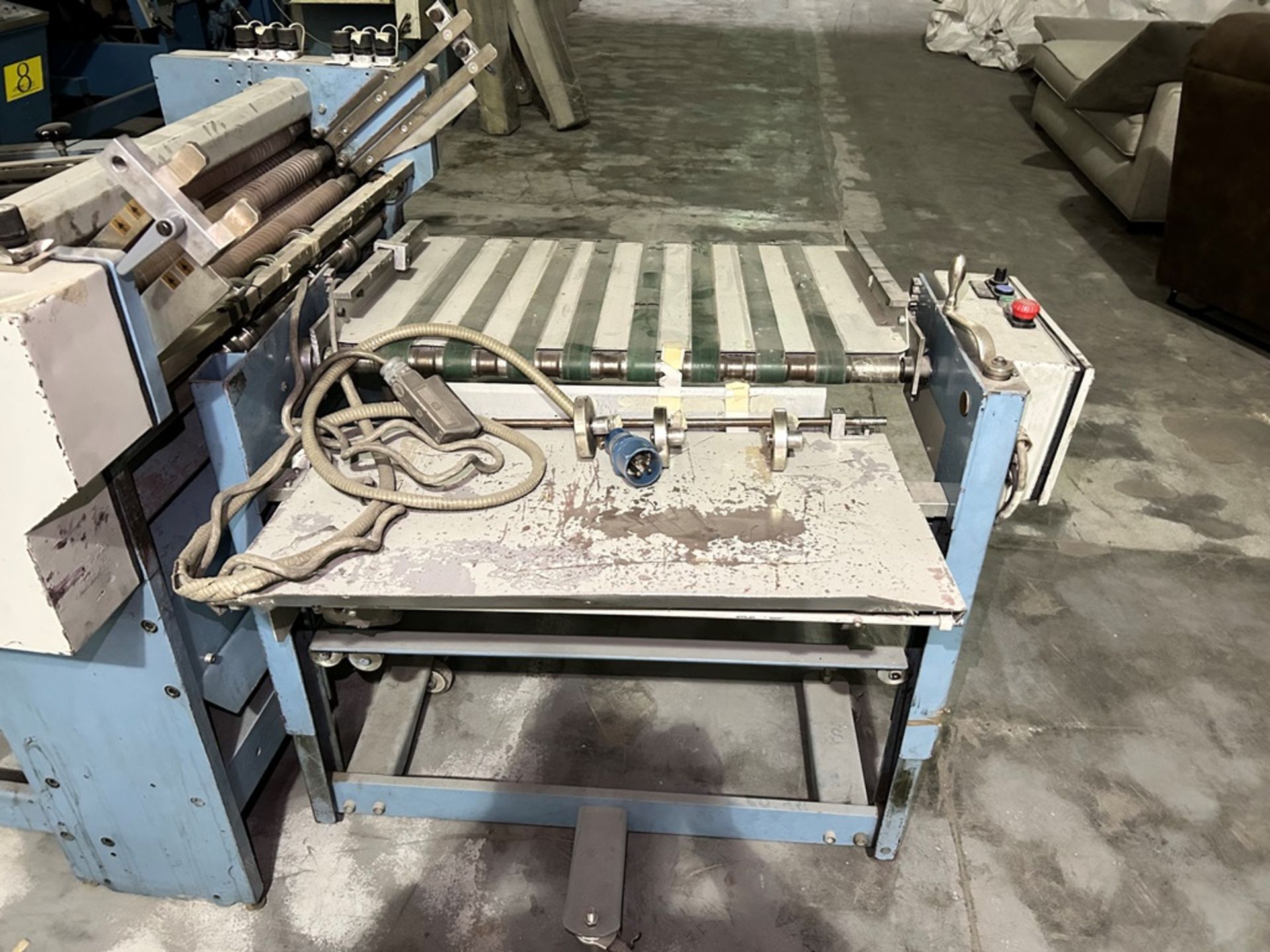 MBO 750 x 1250 MM Format Bending Machine, Model B30, Serial No. G12/10, Year 1984, 220V, 6000 folds - Image 10 of 15