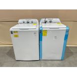 Lote de 2 lavadoras contiene: 1 Lavadora de 18 KG Marca MABE, Modelo LMA78113CBAB01, Serie S45302,