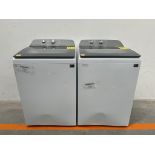 Lote de 2 lavadoras contiene: 1 Lavadora de 18 KG, Marca WHIRPOOL, Modelo 8MWTW1812WPM0, Serie 7433