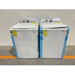 Lote de 2 lavadoras contiene: 1 Lavadora de 16 KG Marca MABE, Modelo LMA76112CBAB02, Serie S91208,