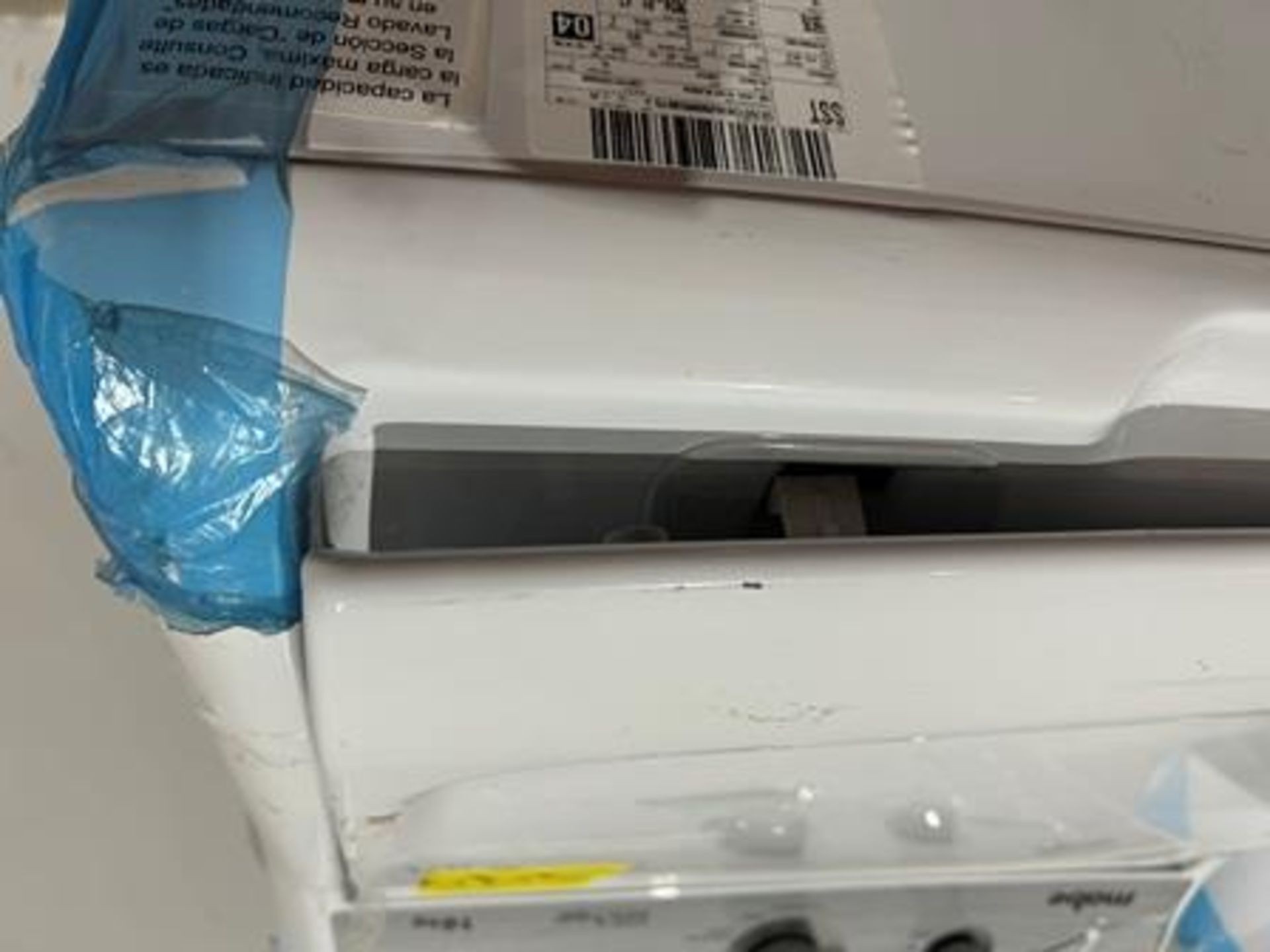 Lote de 2 lavadoras contiene: 1 Lavadora de 16 KG Marca MABE, Modelo LMA76112CBAB02, Serie S91208, - Image 6 of 11
