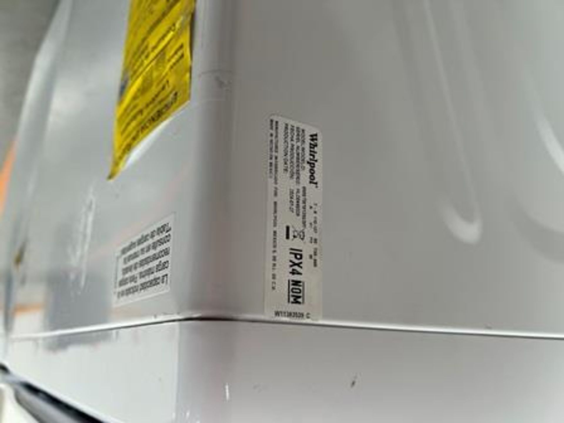 Lote de 2 lavadoras contiene: 1 Lavadora de 22 KG Marca WHIRPOOL, Modelo 8MWTW2224MPM0, Serie 67038 - Image 6 of 10