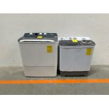 Lote de 2 lavadoras contiene: 1 Lavadora de 13 KG, Marca HISENSE, Modelo WSA301P, Serie 220983, Col