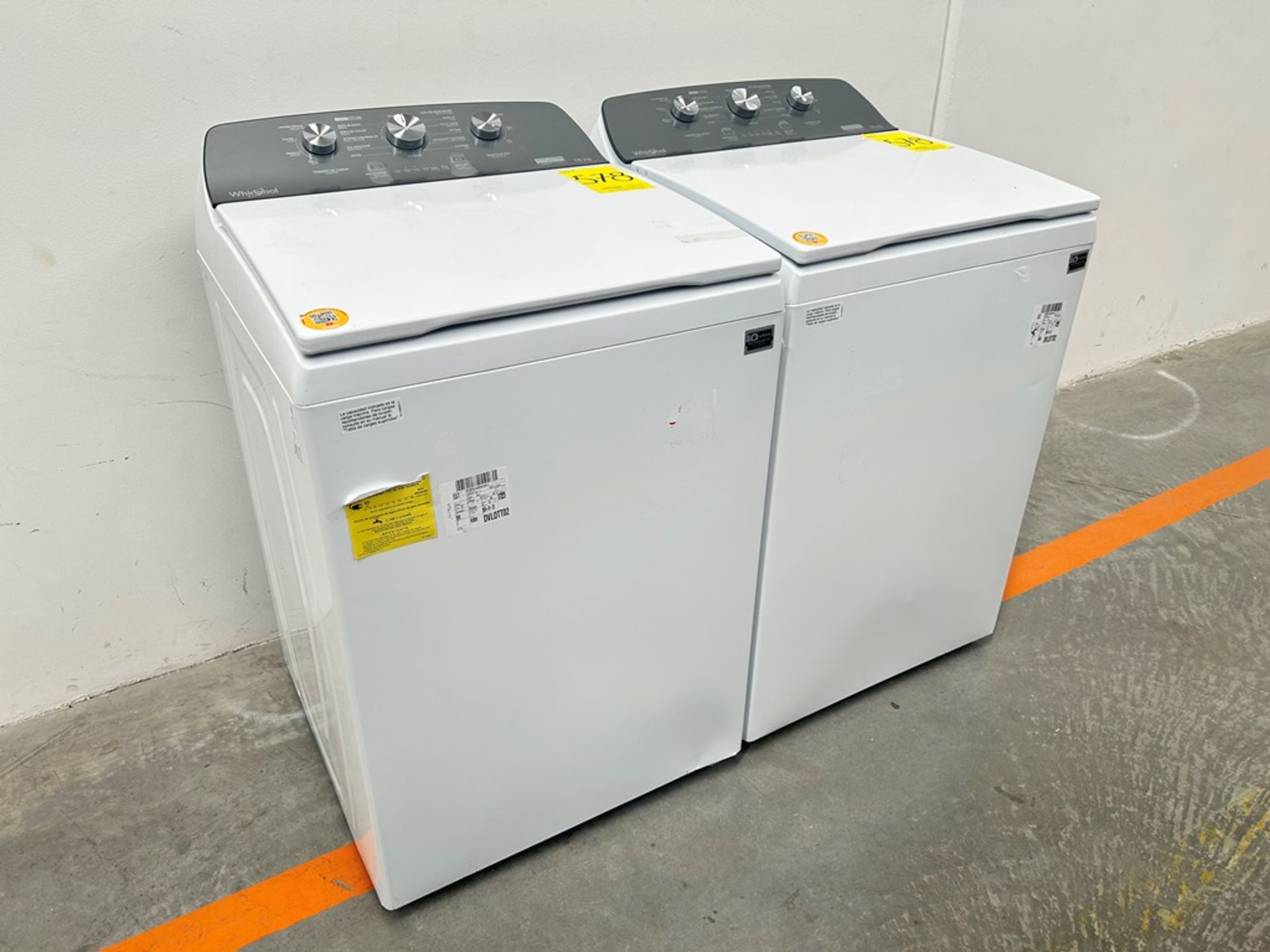 Lote de 2 lavadoras contiene: 1 Lavadora de 18 KG Marca WHIRLPOOL, Modelo 8MWTW1813MJM1 - Image 2 of 10
