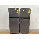 Lote de 2 refrigeradores contiene: 1 refrigerador Marca MABE, Modelo RME360PVMRM, Serie 01988, Colo
