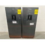 Lote de 2 refrigeradores contiene: 1 refrigerador con dispensador de agua Marca ATVIO, Modelo AT66U