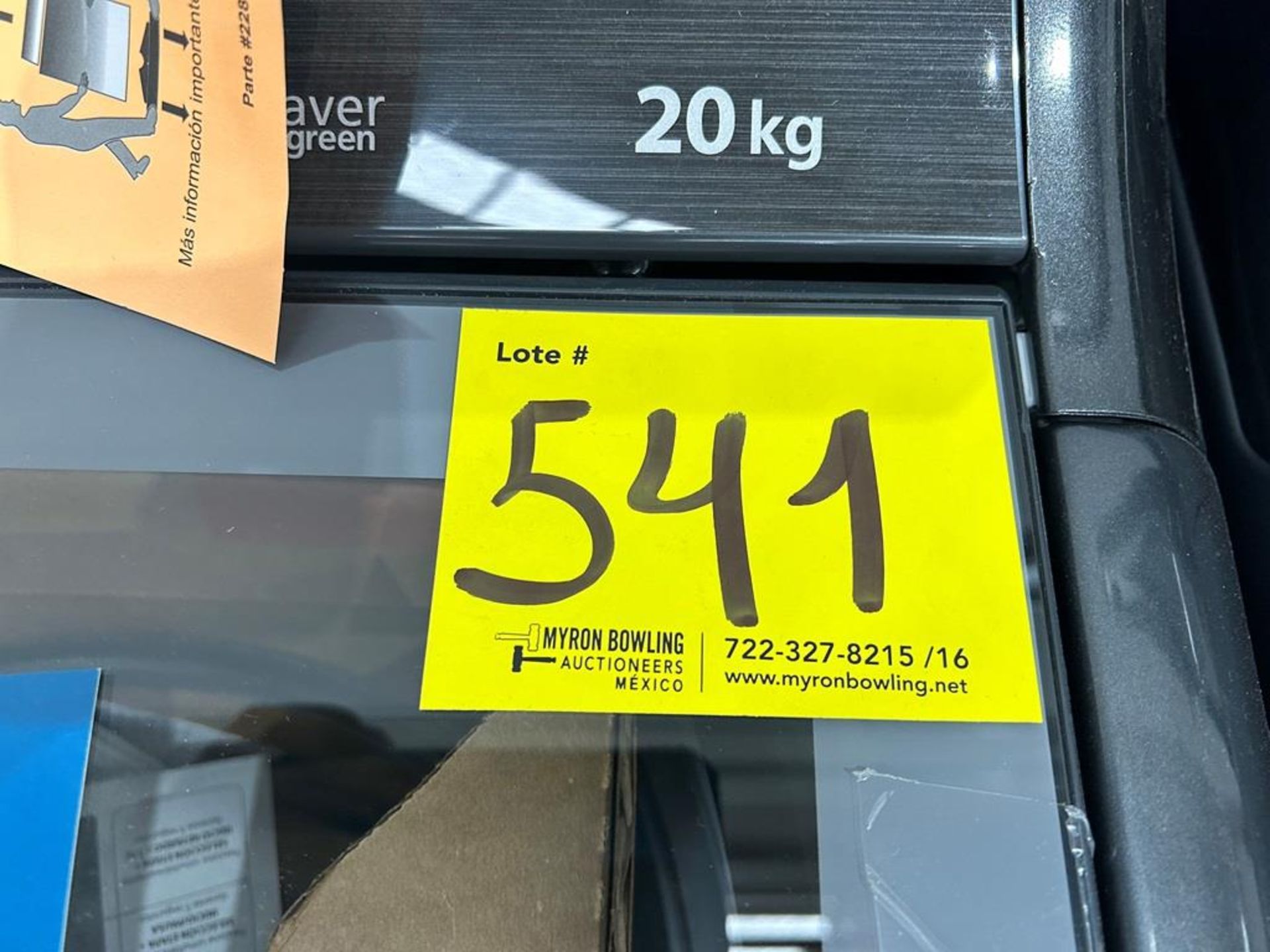 Lote de 2 lavadoras contiene: 1 Lavadora de 20KG Marca MABE, Modelo LMX70214WDAB00, Serie S09985, C - Bild 10 aus 10