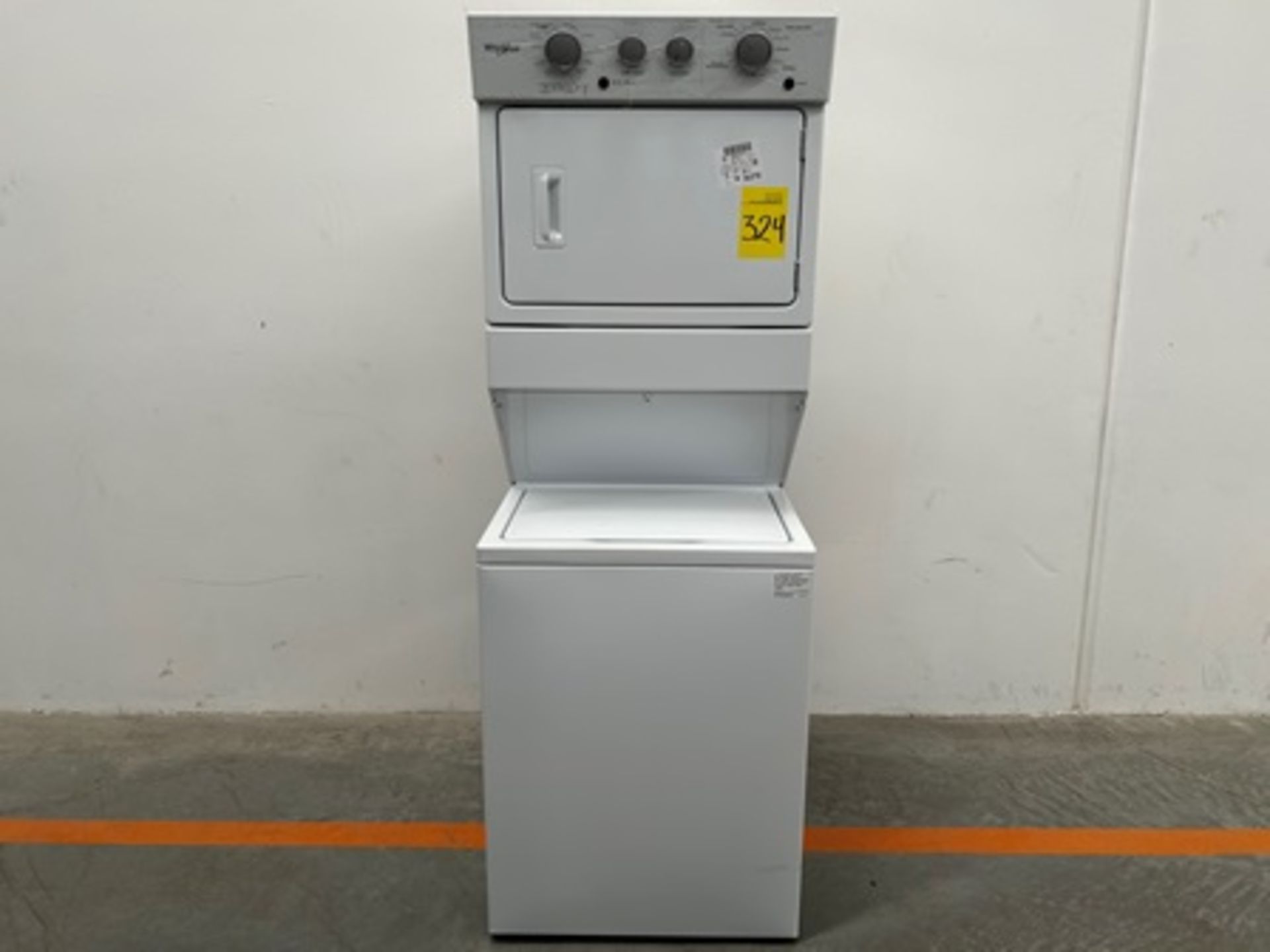 Centro de Lavado Marca WHIRLPOOL, Modelo 7MWET4027HW2, Serie 707720, Color BLANCO (Equipo de devolu