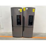 Lote de 2 refrigeradores contiene: 1 refrigerador con dispensador de agua Marca MABE, Modelo RMB400
