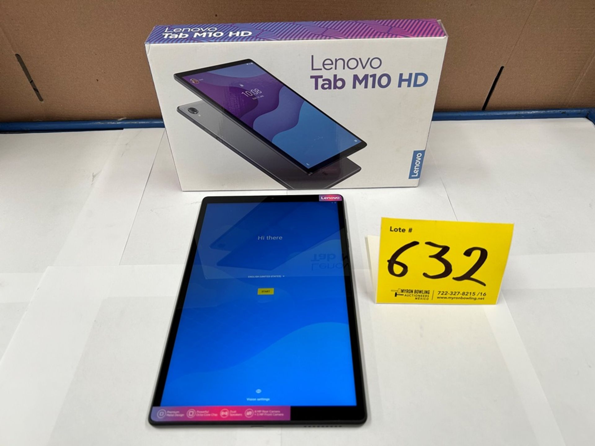 Tablet Marca LENOVO, Modelo TAB M10 HD, 64 GB de almacenamiento, RAM de 4 GB, Serie HA1VJ2GM (Equip
