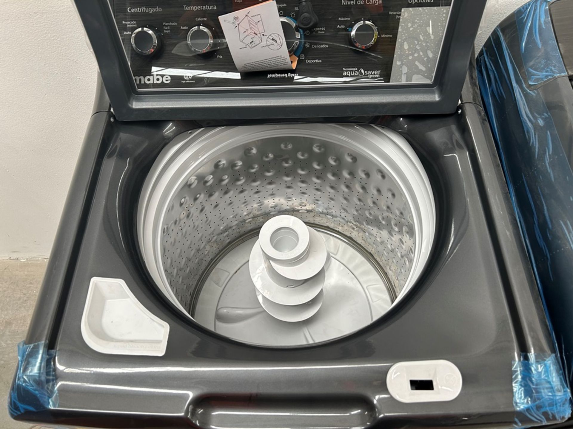 Lote de 2 lavadoras contiene: 1 Lavadora de 24 KG, Marca MABE, Modelo LMA7415WDAB10, Serie S18509, - Image 4 of 10