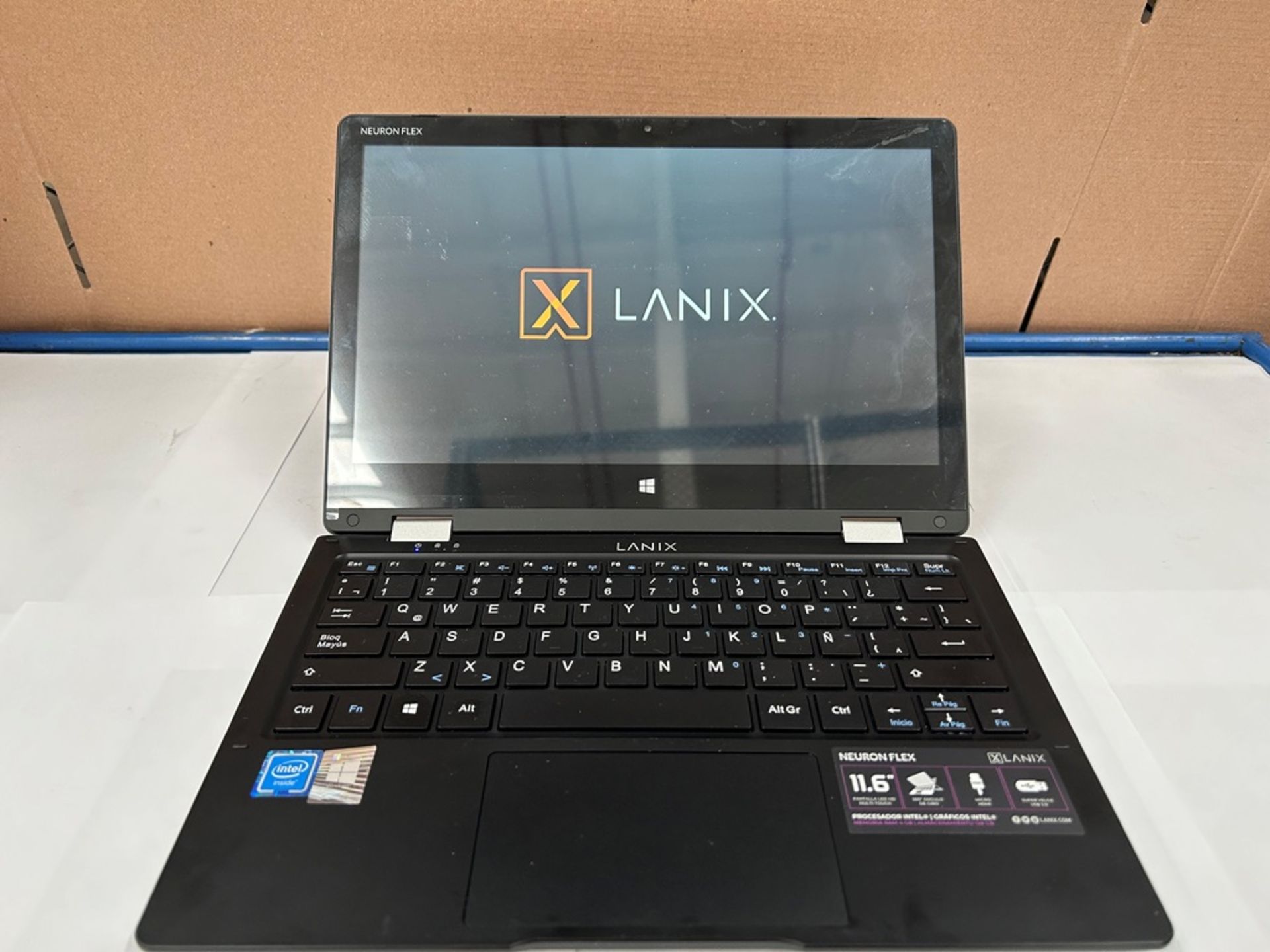 Laptop Marca LANIX, Modelo NEURONFLEX, con capacidad de 128 GB de almacenamiento, 4 GB de RAM (Equi - Image 4 of 8