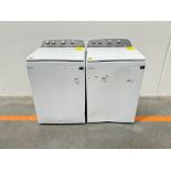 Lote de 2 lavadoras contiene: 1 Lavadora de 22 KG Marca WHIRLPOOL, Modelo 8MWTW2224MPM0, Serie 7703