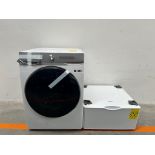 Lavasecadora de 20 KG, Marca SAMSUNG, Modelo WD20T6300GW, Serie 00032K, Color BLANCO (Incluye un pe