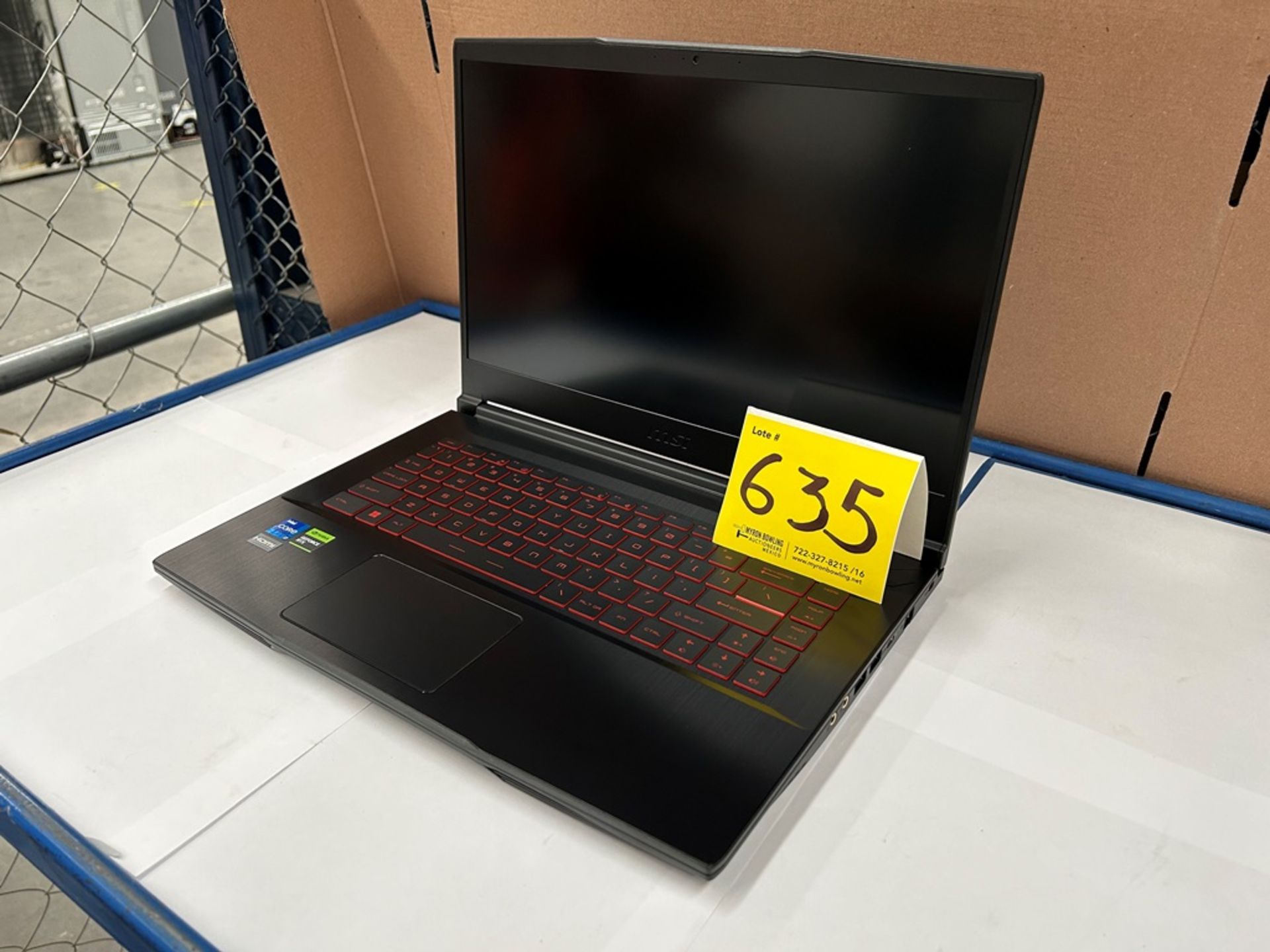 Laptop Marca MSI, Modelo THIN GF6312V, con capacidad de 1 TB de almacenamiento, 32 GB de RAM, Serie - Image 2 of 7
